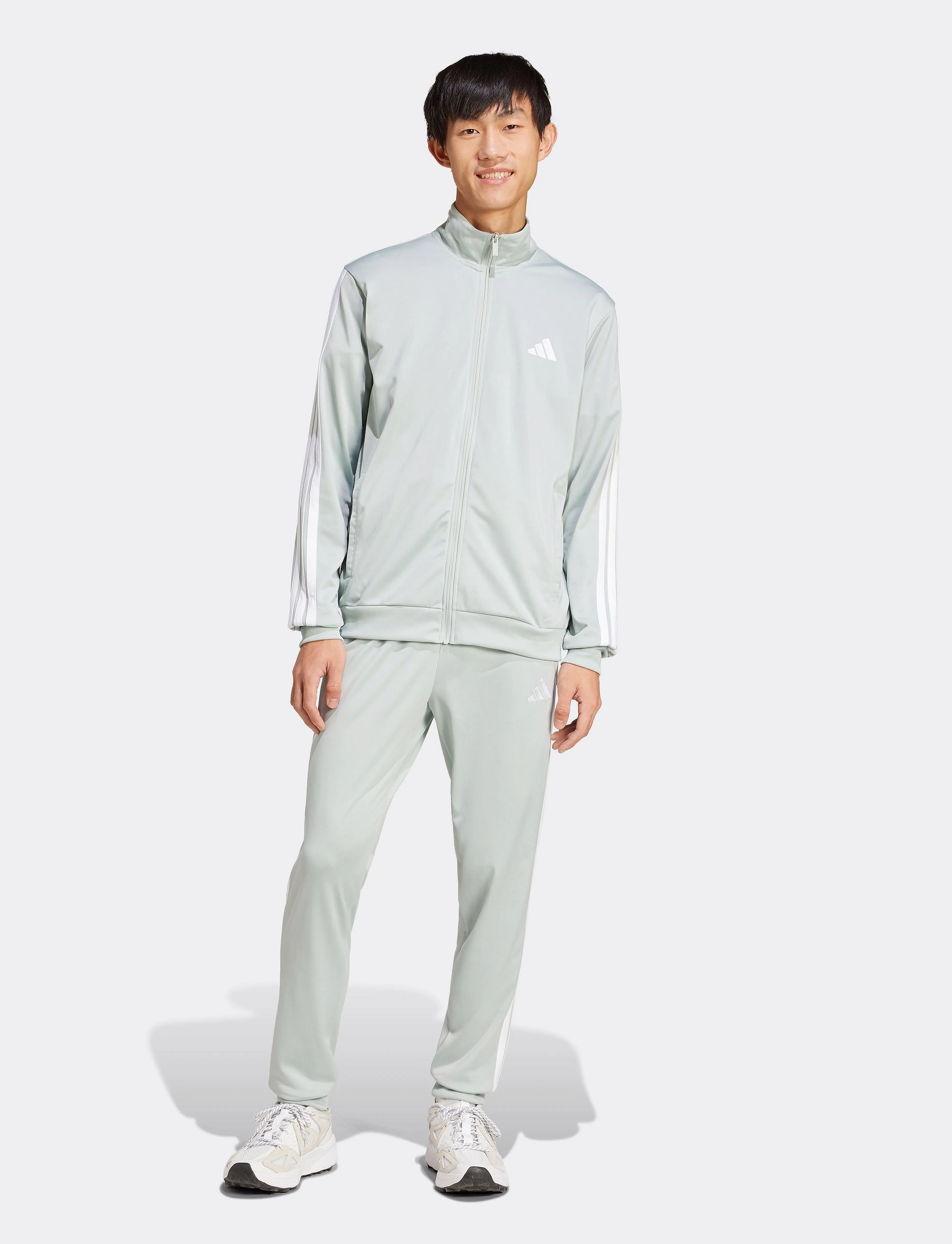 adidas Sportswear - M 3S TR TT TS - træningsdragter - wonsil - 3