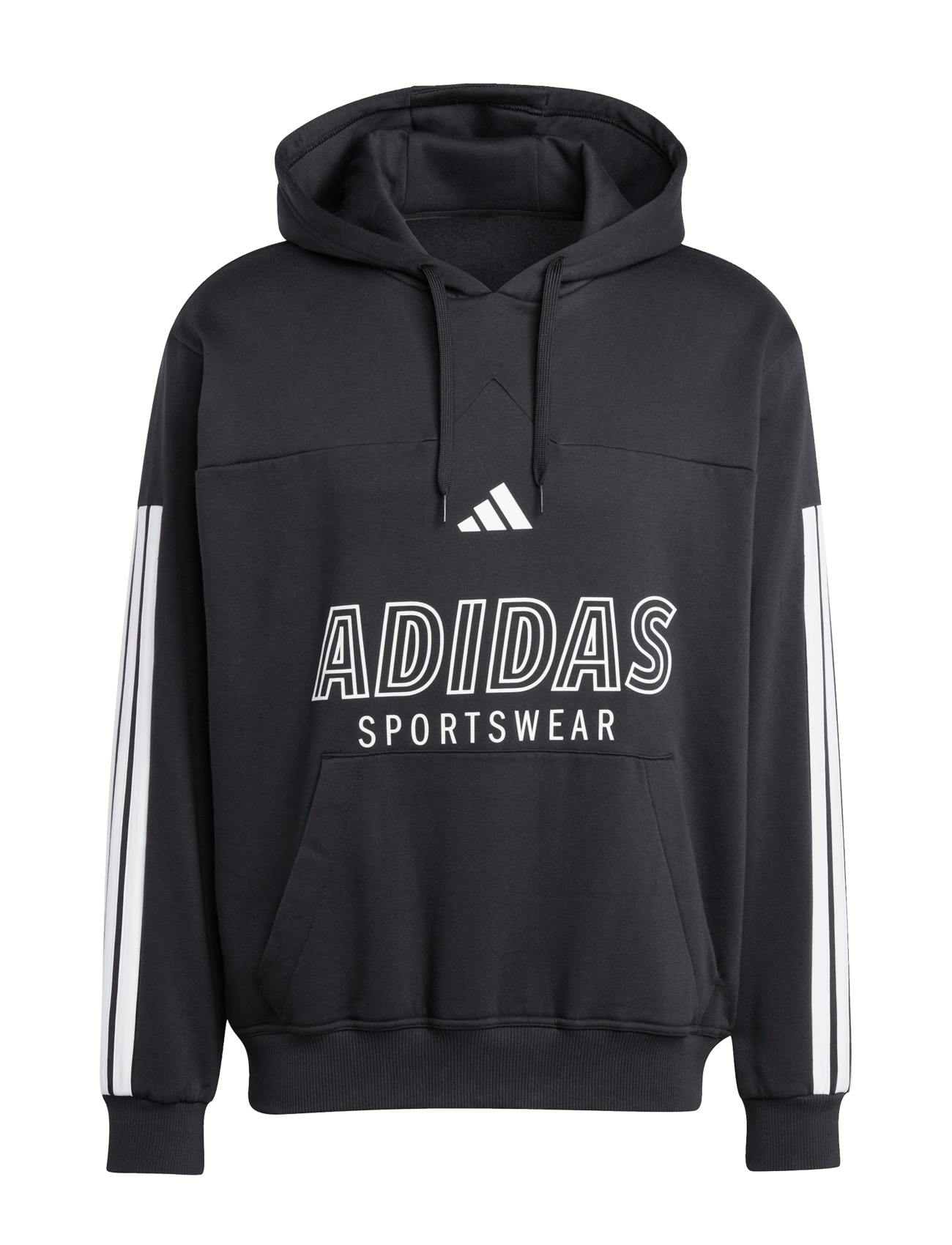 adidas Sportswear M TIRO FL HDY - Deals - BLACK/WHITE / black
