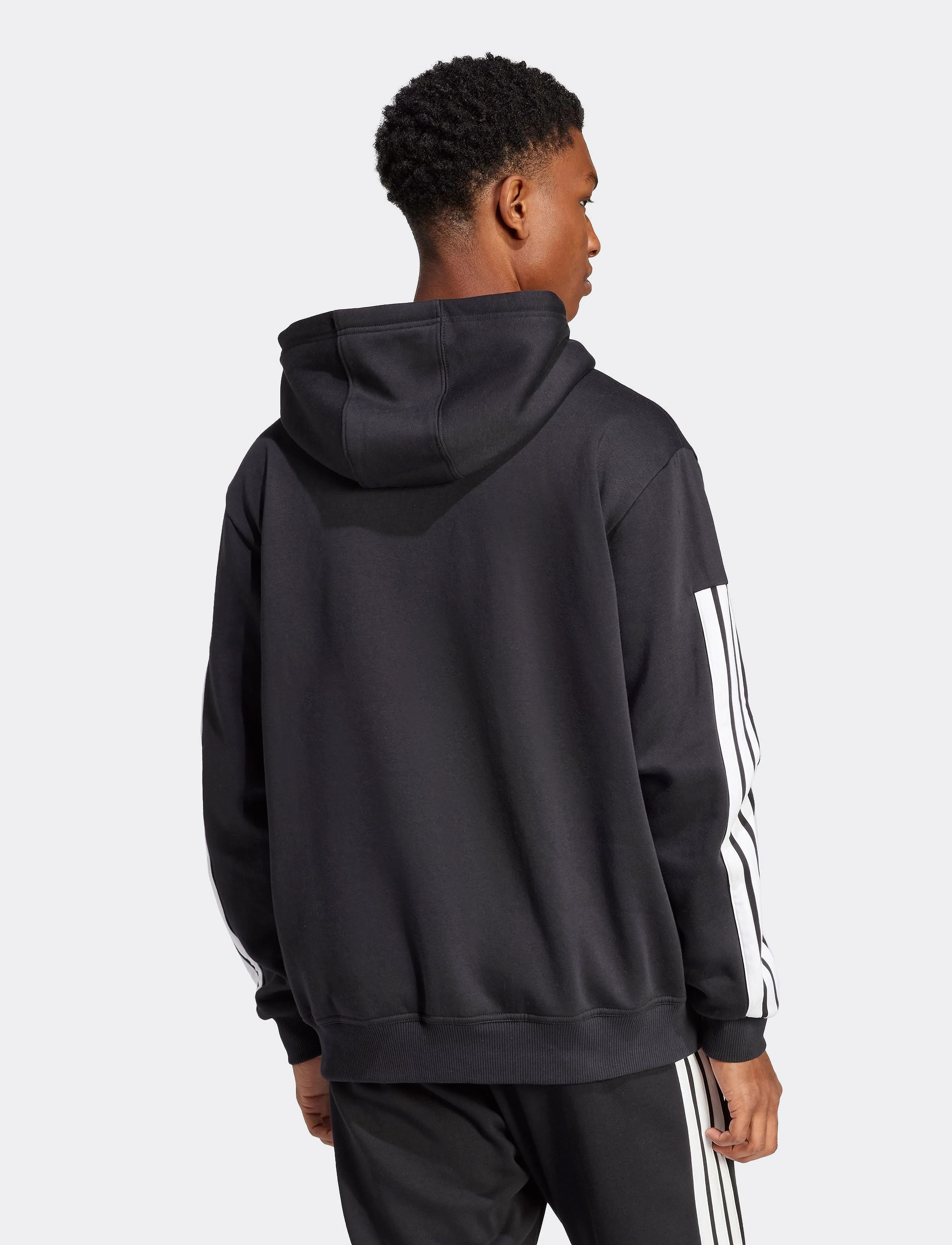 adidas Sportswear - M TIRO FL HDY - hettupeysur - black/white - 2