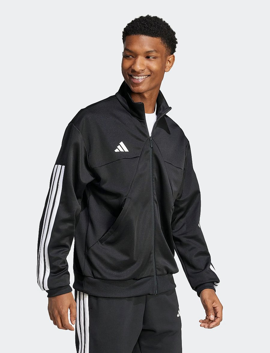 adidas Sportswear - M TIRO TT - sportiska stila džemperi - black/white - 4