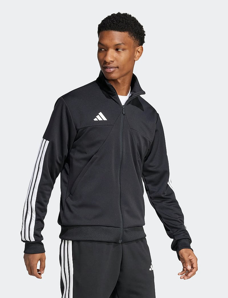 adidas Sportswear - M TIRO WM TT - sweatshirts - black/white - 0