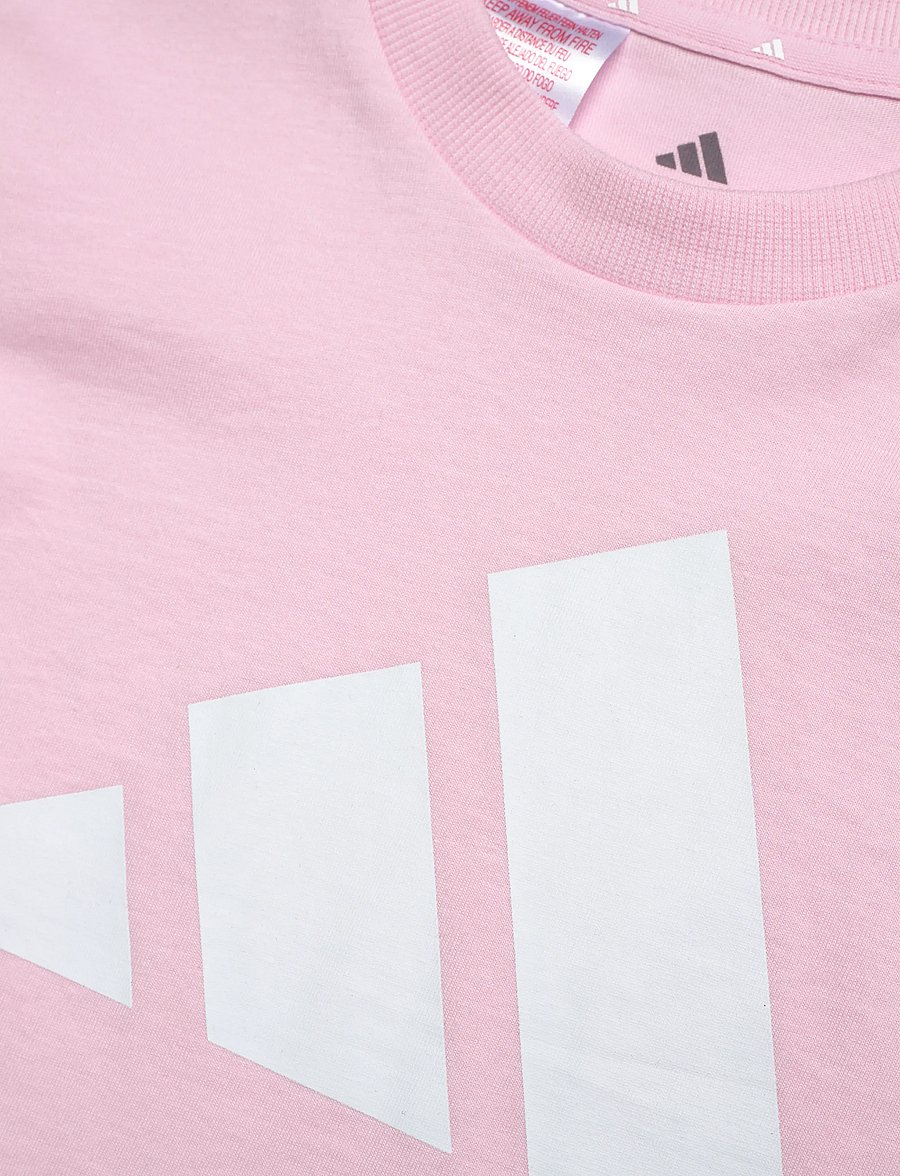 adidas Sportswear - JG BL TEE 160 - kortærmede t-shirts - clpink/white - 2