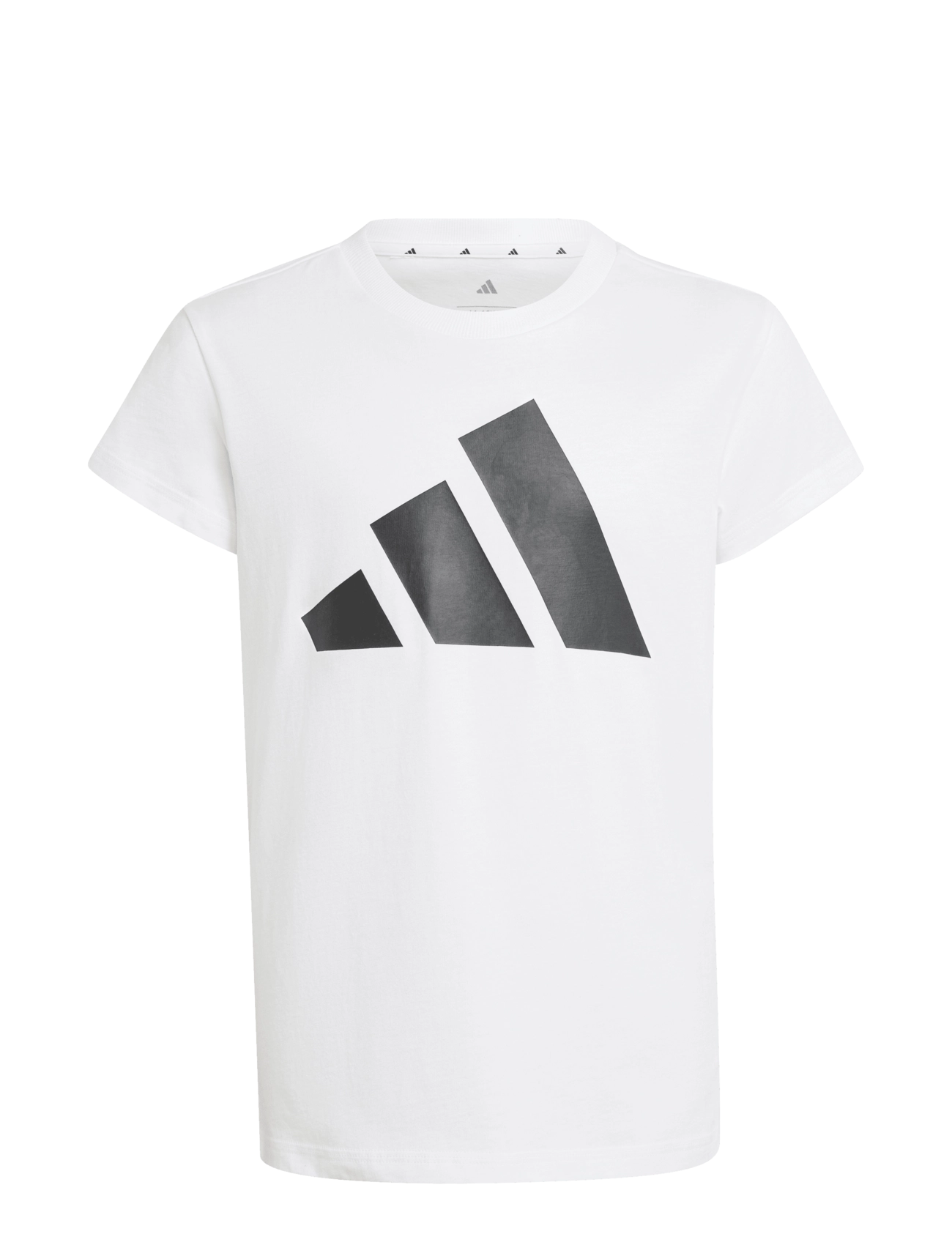 adidas Sportswear JG BL TEE 160 - Sport - WHITE/BLACK / white