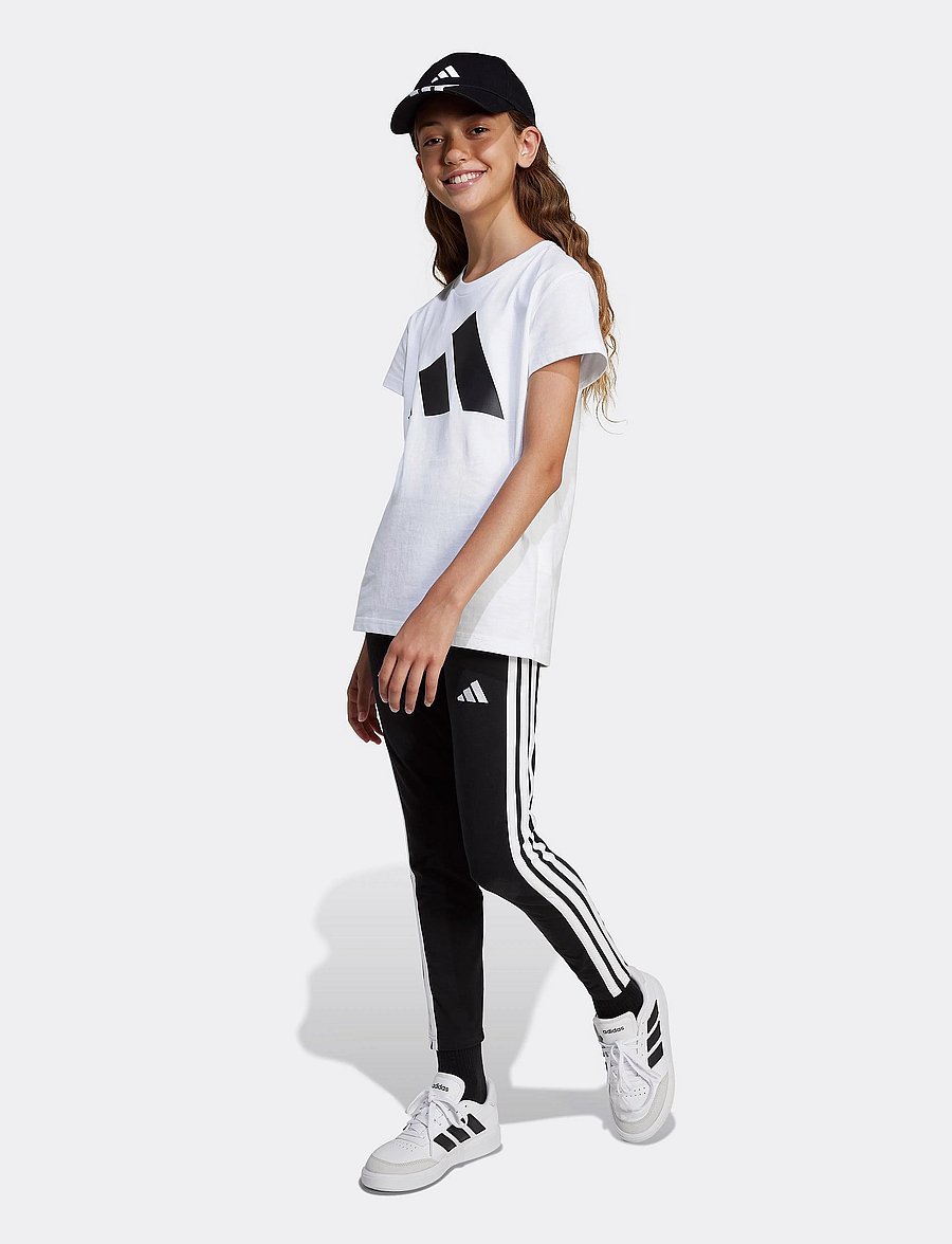 adidas Sportswear - JG BL TEE 160 - t-shirts à manches courtes - white/black - 0