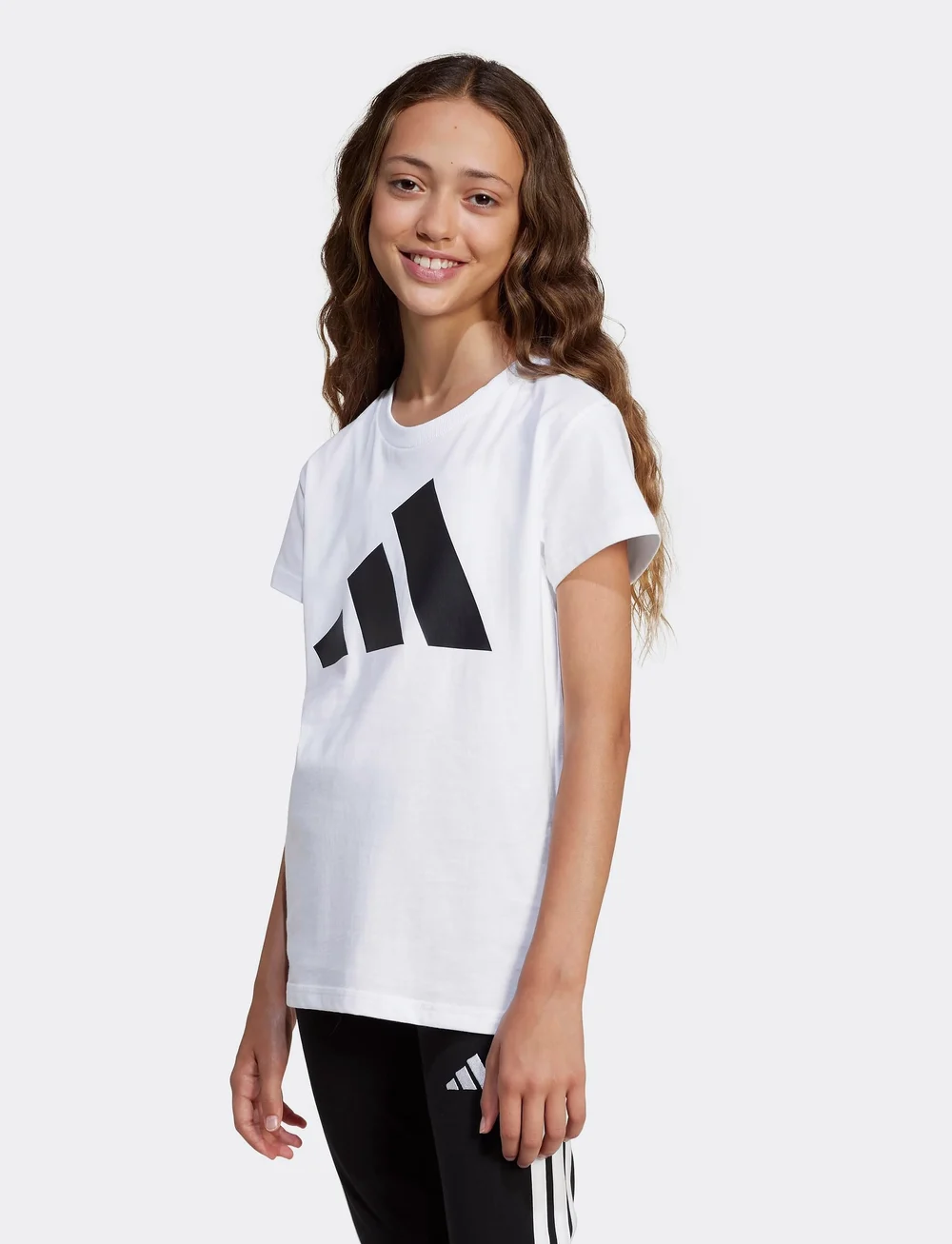 adidas Sportswear - JG BL TEE 160 - kurzärmelig - white/black - 3