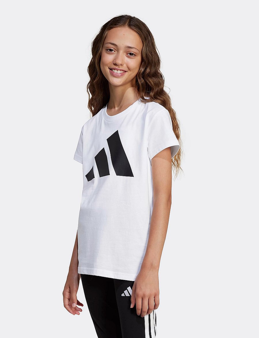 adidas Sportswear - JG BL TEE 160 - t-shirts à manches courtes - white/black - 3