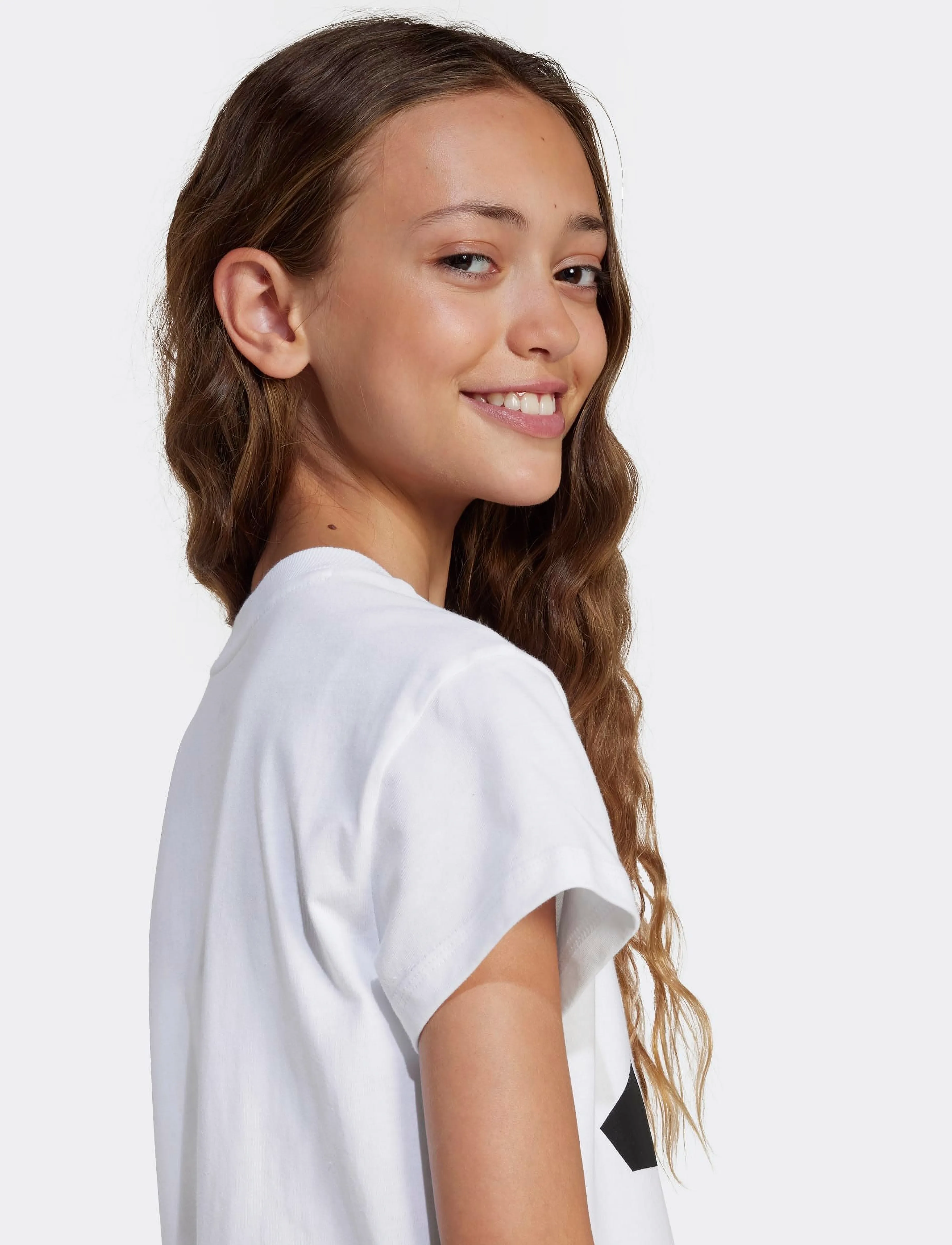 adidas Sportswear - JG BL TEE 160 - marškinėliai trumpomis rankovėmis - white/black - 4