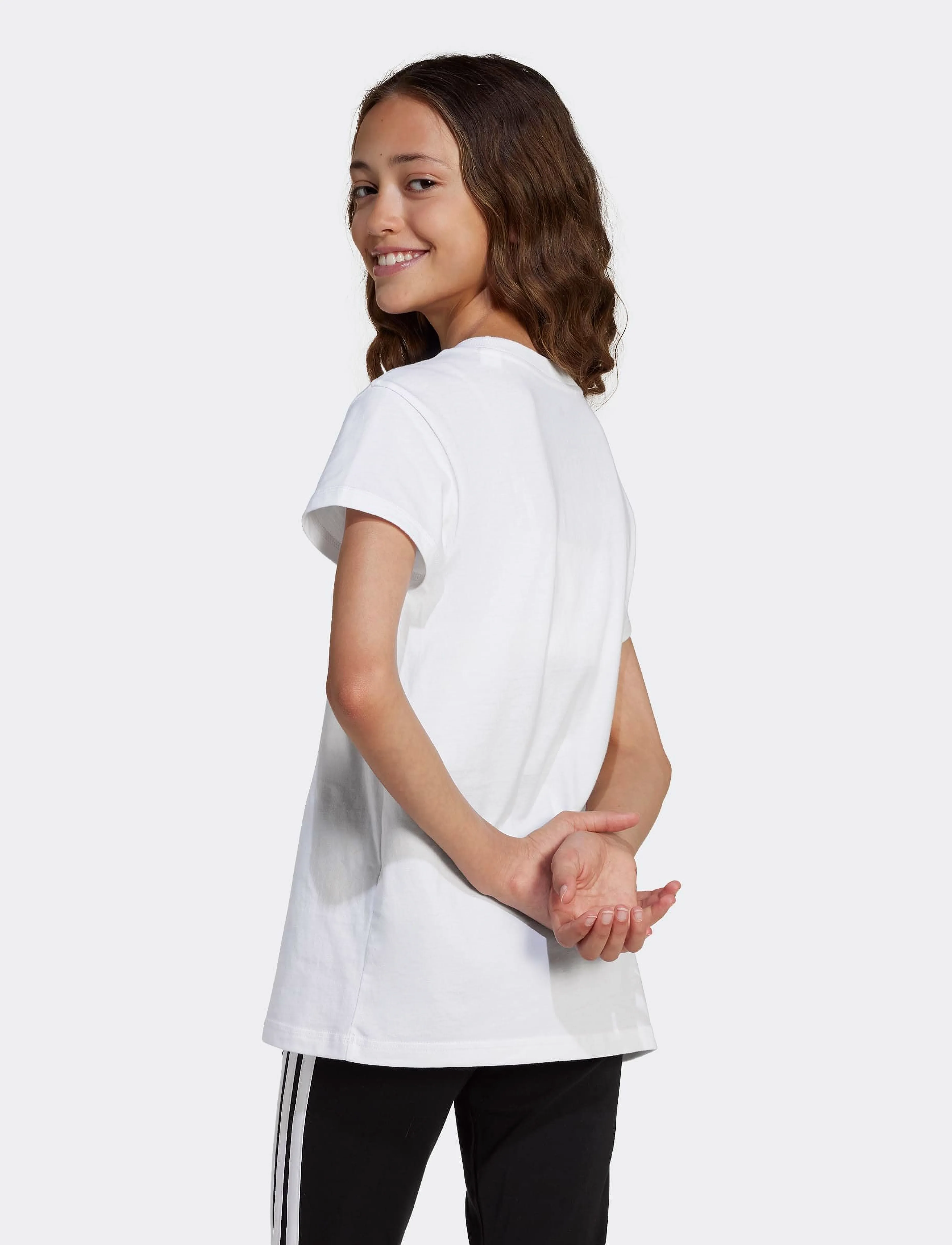 adidas Sportswear - JG BL TEE 160 - marškinėliai trumpomis rankovėmis - white/black - 5