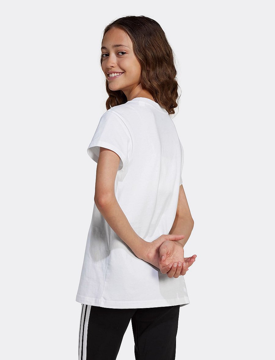 adidas Sportswear - JG BL TEE 160 - t-shirts à manches courtes - white/black - 5