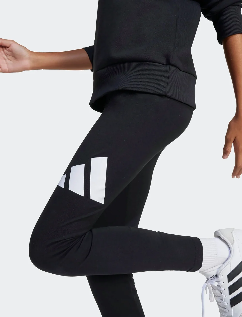 adidas Sportswear - JG BL LEG 230 - leggings - black/white - 4