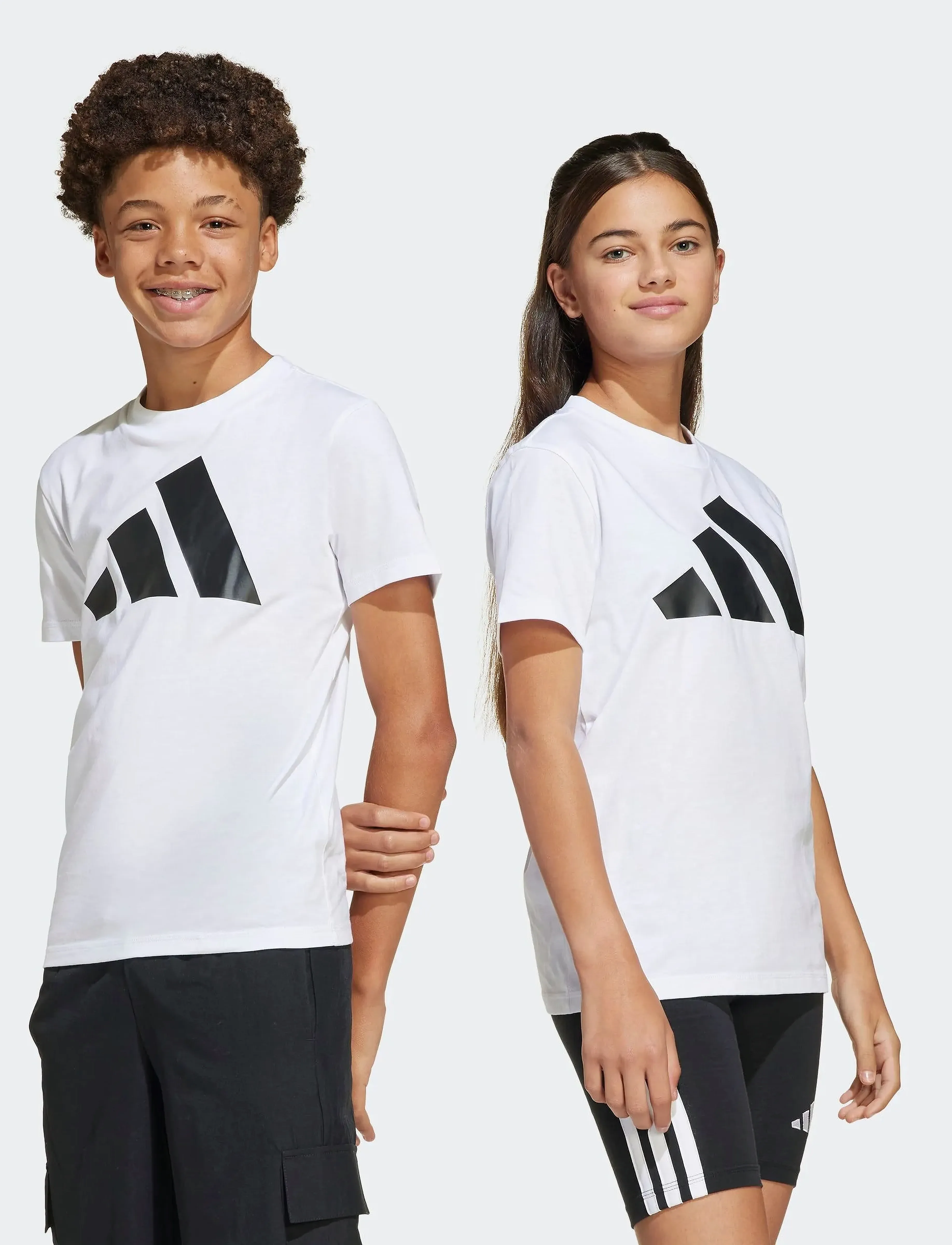 adidas Sportswear - J BL TEE 160 - sportstoppe - white/black - 4