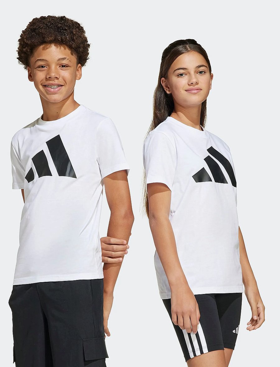 adidas Sportswear - J BL TEE 160 - sportoberteile - white/black - 4