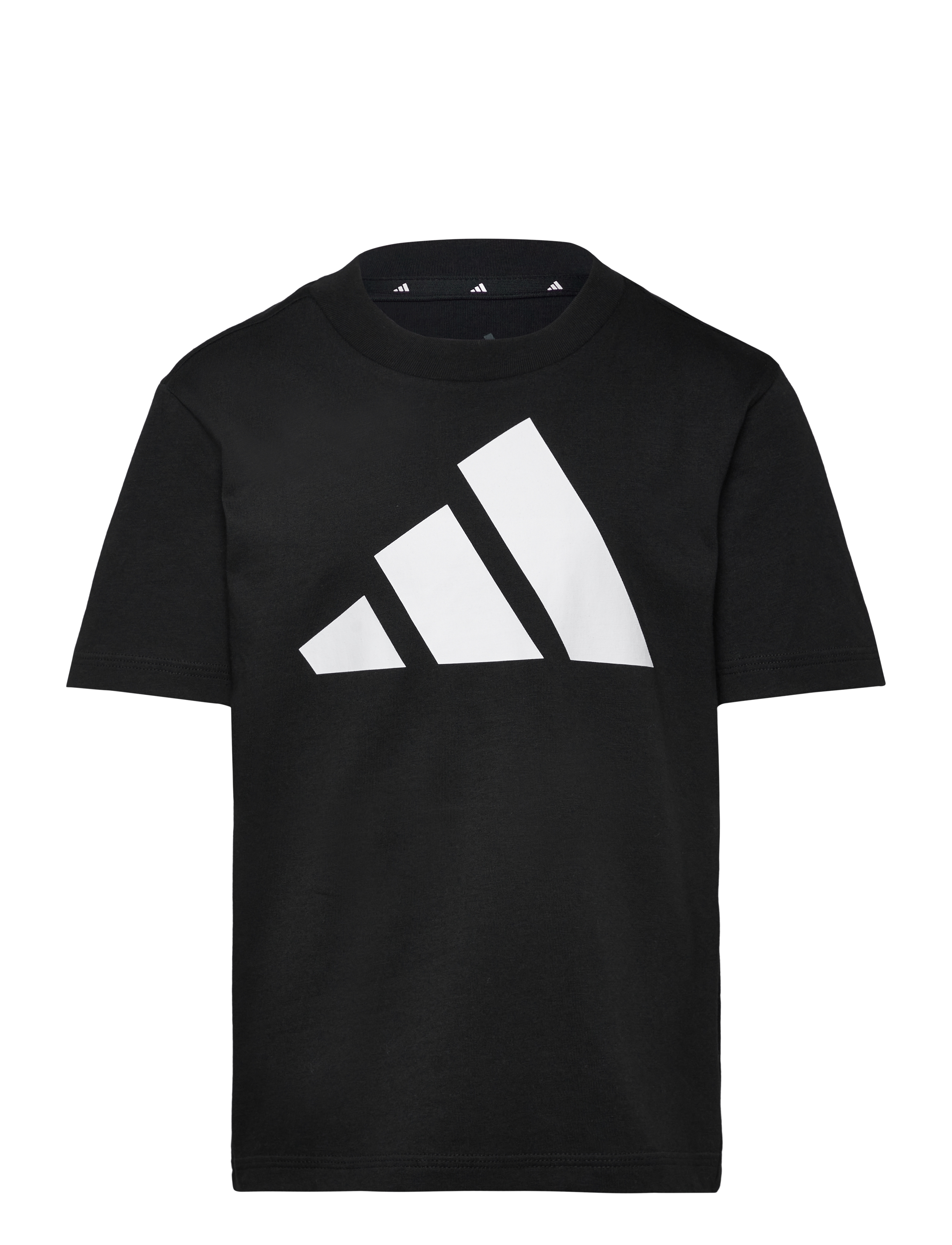 adidas Sportswear J BL TEE 160 - Toppe og t-shirts - BLACK/WHITE / black