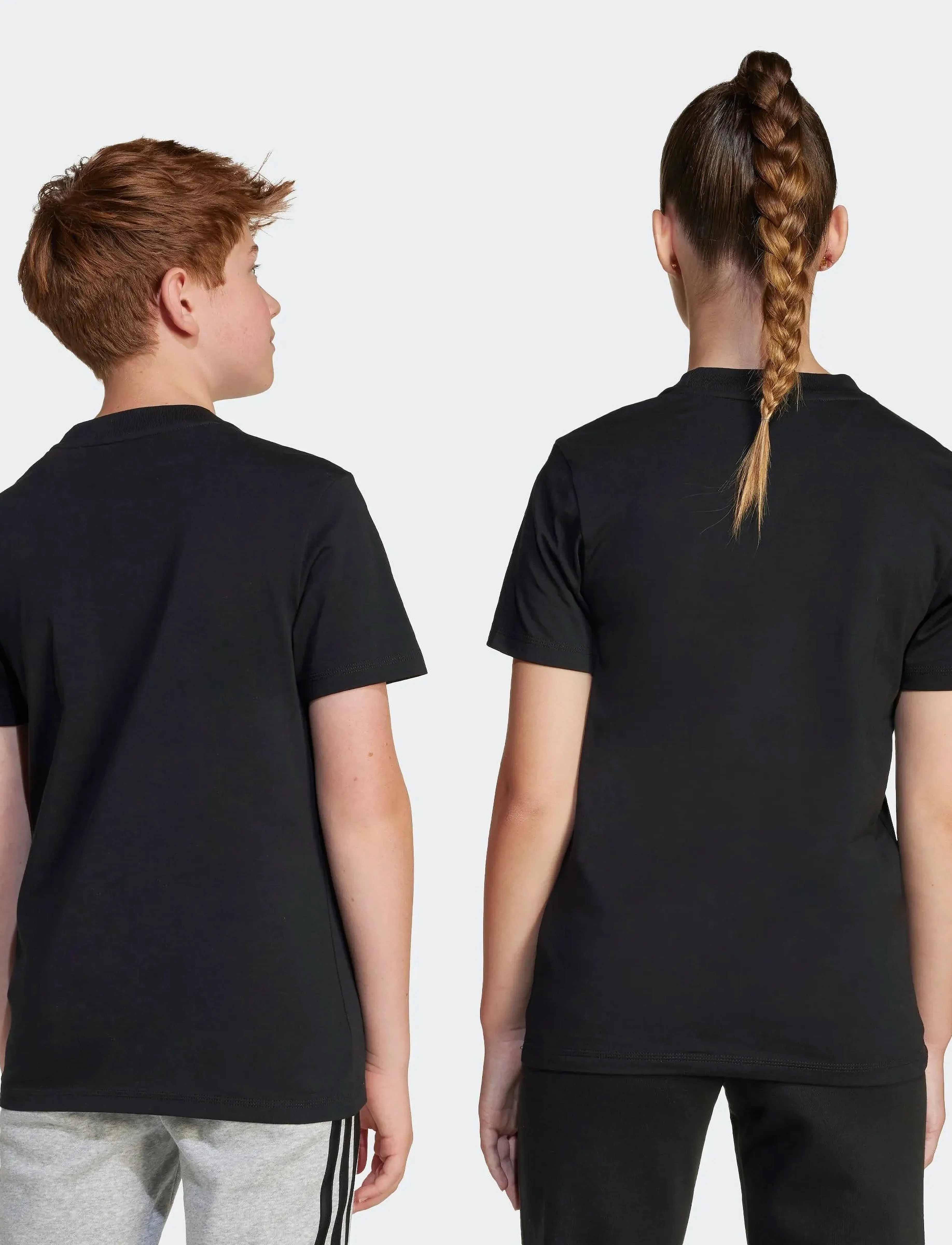adidas Sportswear - J BL TEE 160 - sportstoppe - black/white - 3