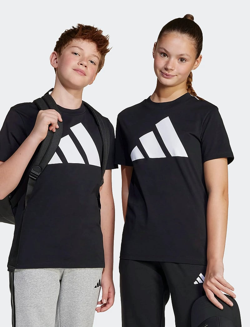 adidas Sportswear - J BL TEE 160 - sporttoppar - black/white - 4