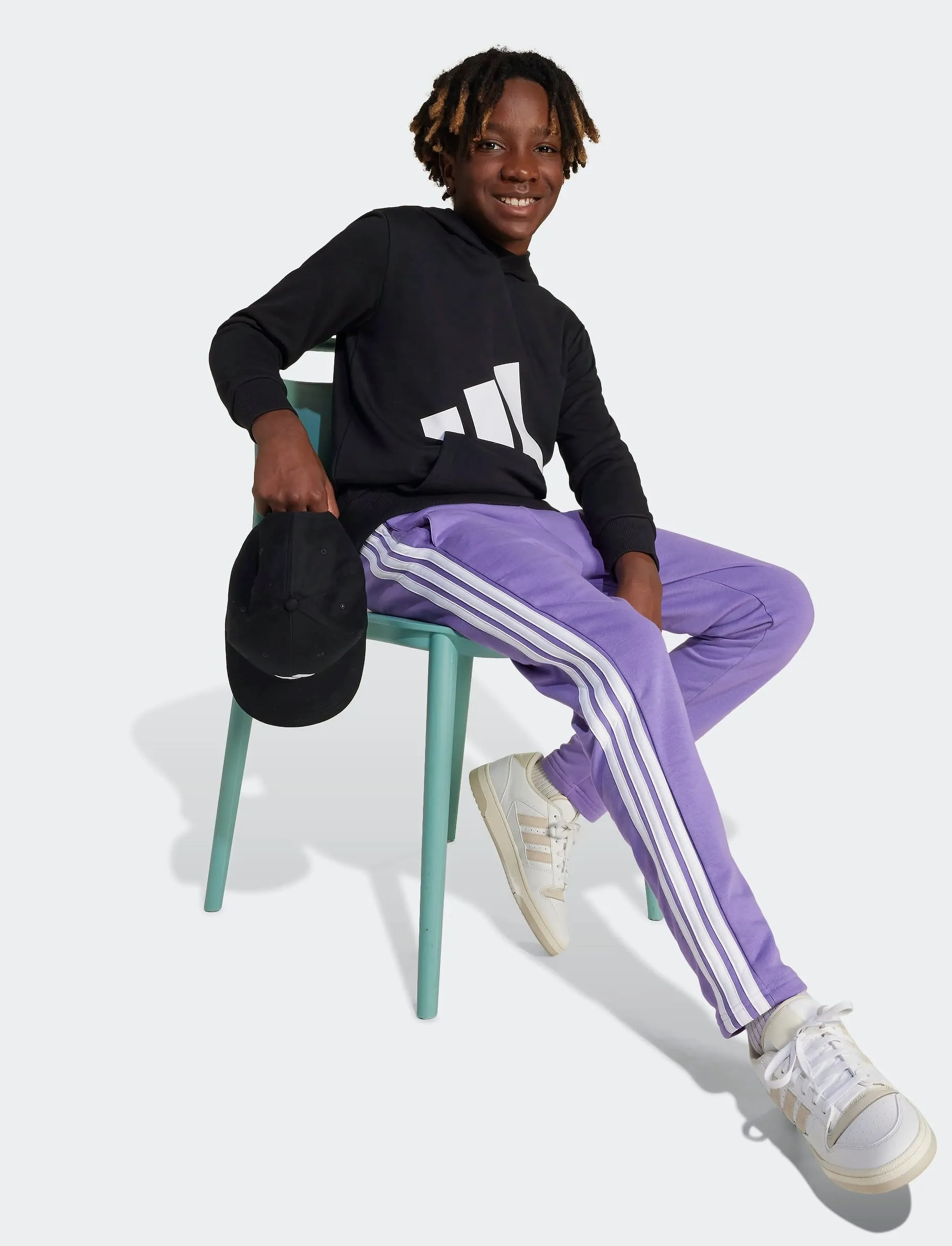 adidas Sportswear - J BL FT HD 280 - kapuutsiga dressipluusid - black/white - 4