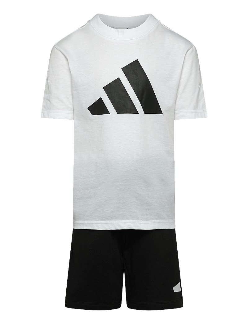 adidas Sportswear - J BL T-SET - divdaļīgi komplekti - white/black - 1