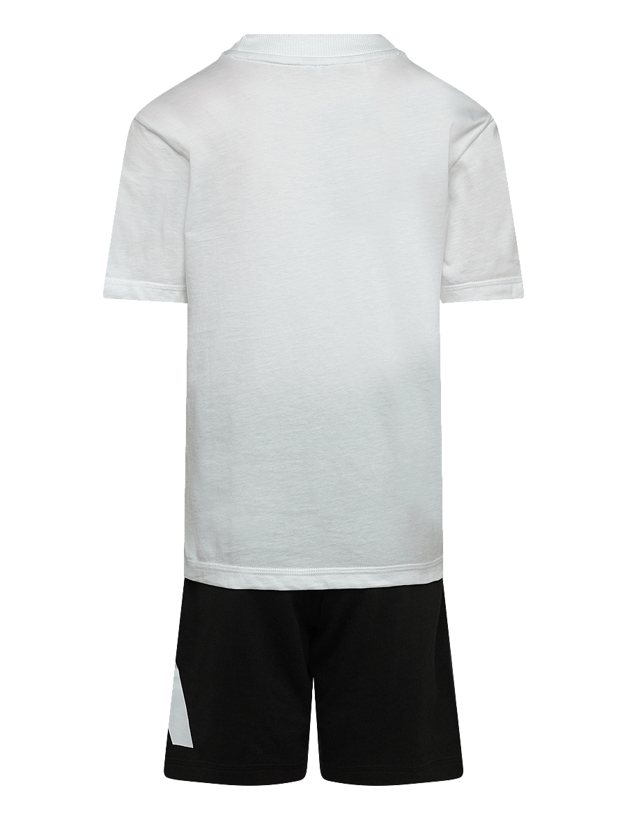 adidas Sportswear - J BL T-SET - kaksiosaiset setit - white/black - 2