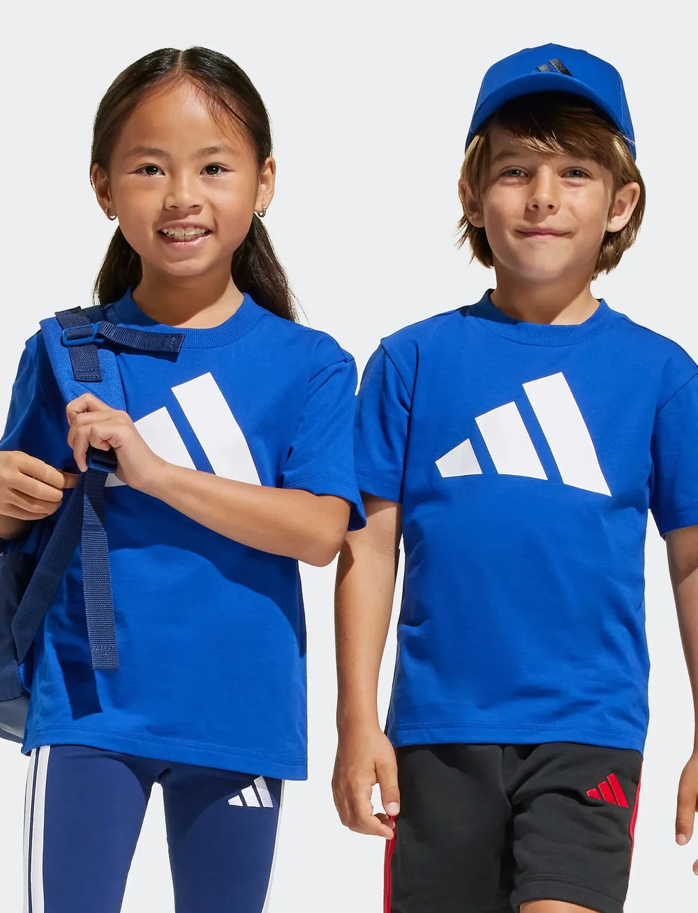 adidas Sportswear - LK BL TEE 160 - short-sleeved t-shirts - royblu/white - 3