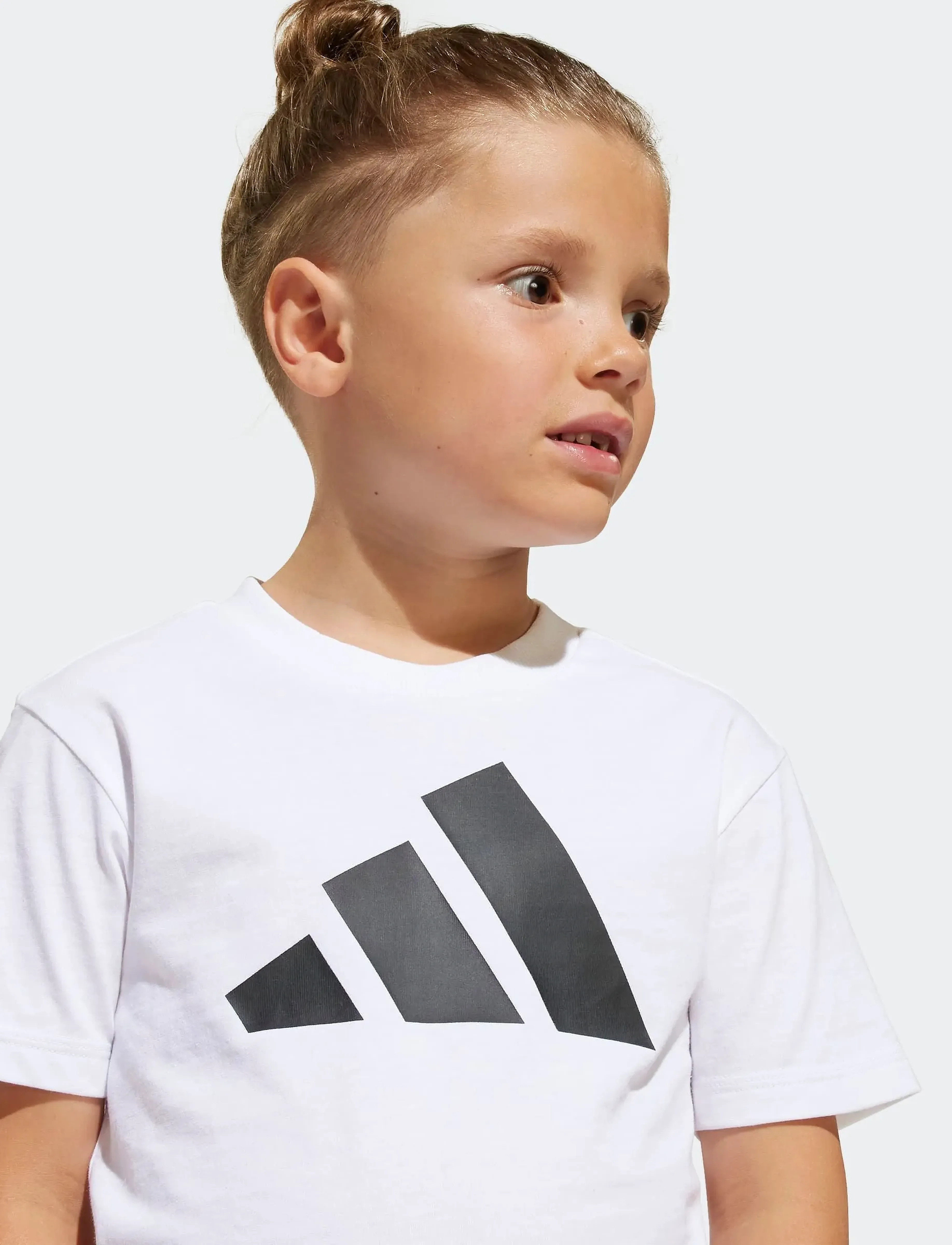 adidas Sportswear - LK BL TEE 160 - white/black - 5