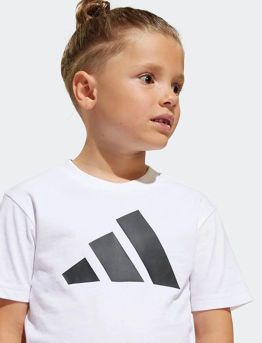 adidas Sportswear - LK BL TEE 160 - lühikeste varrukatega t-särgid - white/black - 5