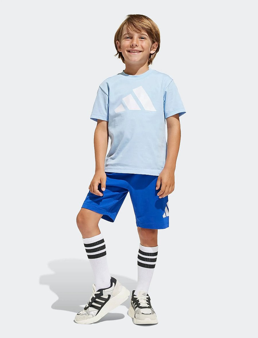 adidas Sportswear - LK BL T-SET 160 - jeu de 2 pièces - globlu/white - 0