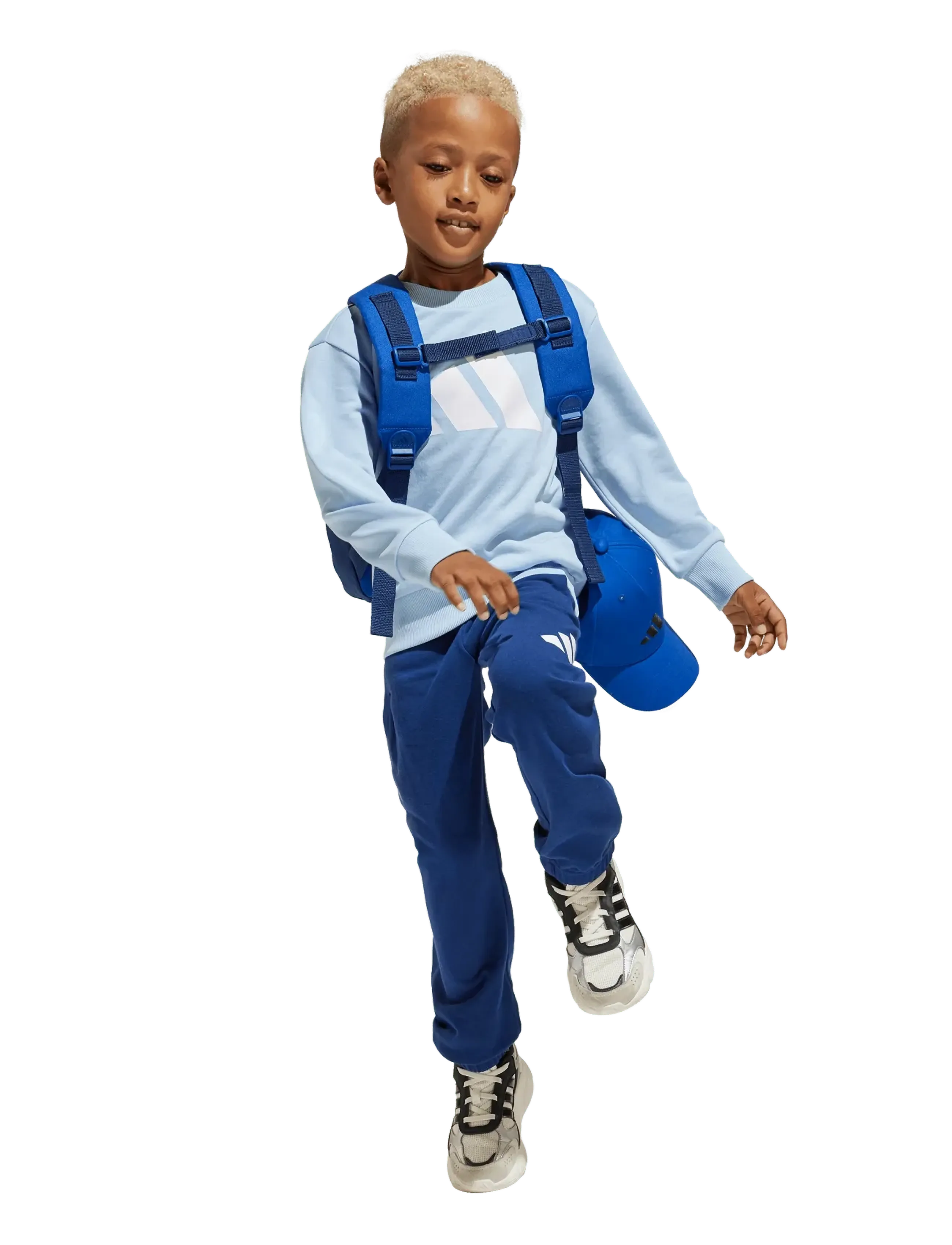 adidas Sportswear LK BL FT JOG - Set - GLOBLU/WHITE / blue