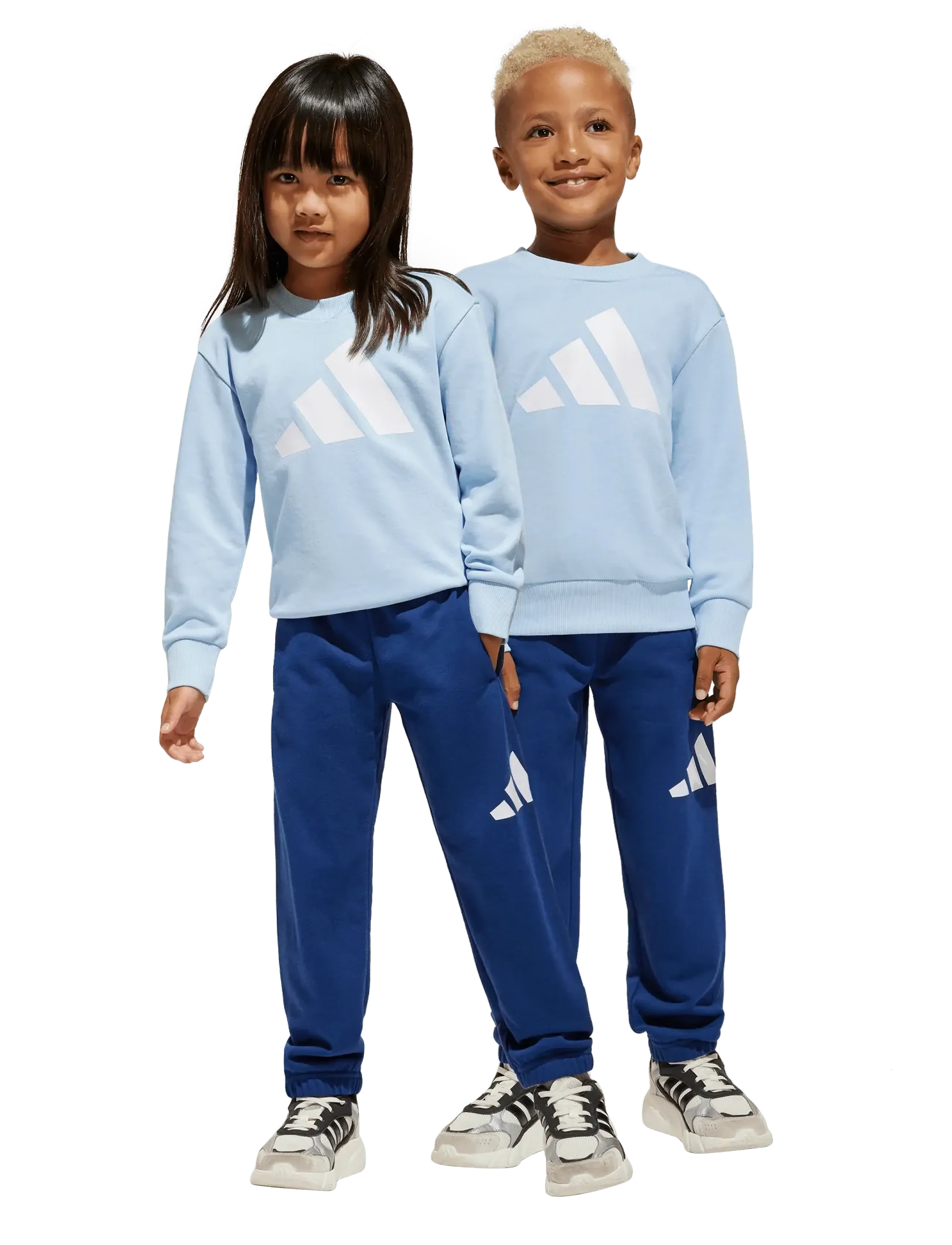 adidas Sportswear - LK BL FT JOG - survêtements et ensembles 2-pièces - globlu/white - 3