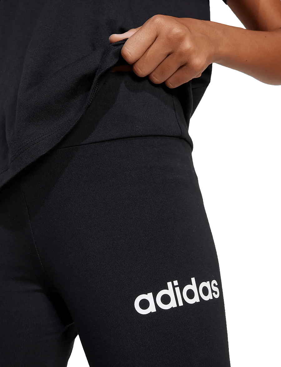 adidas Sportswear - JG LIN LEG 230 - leggings - black/white - 4