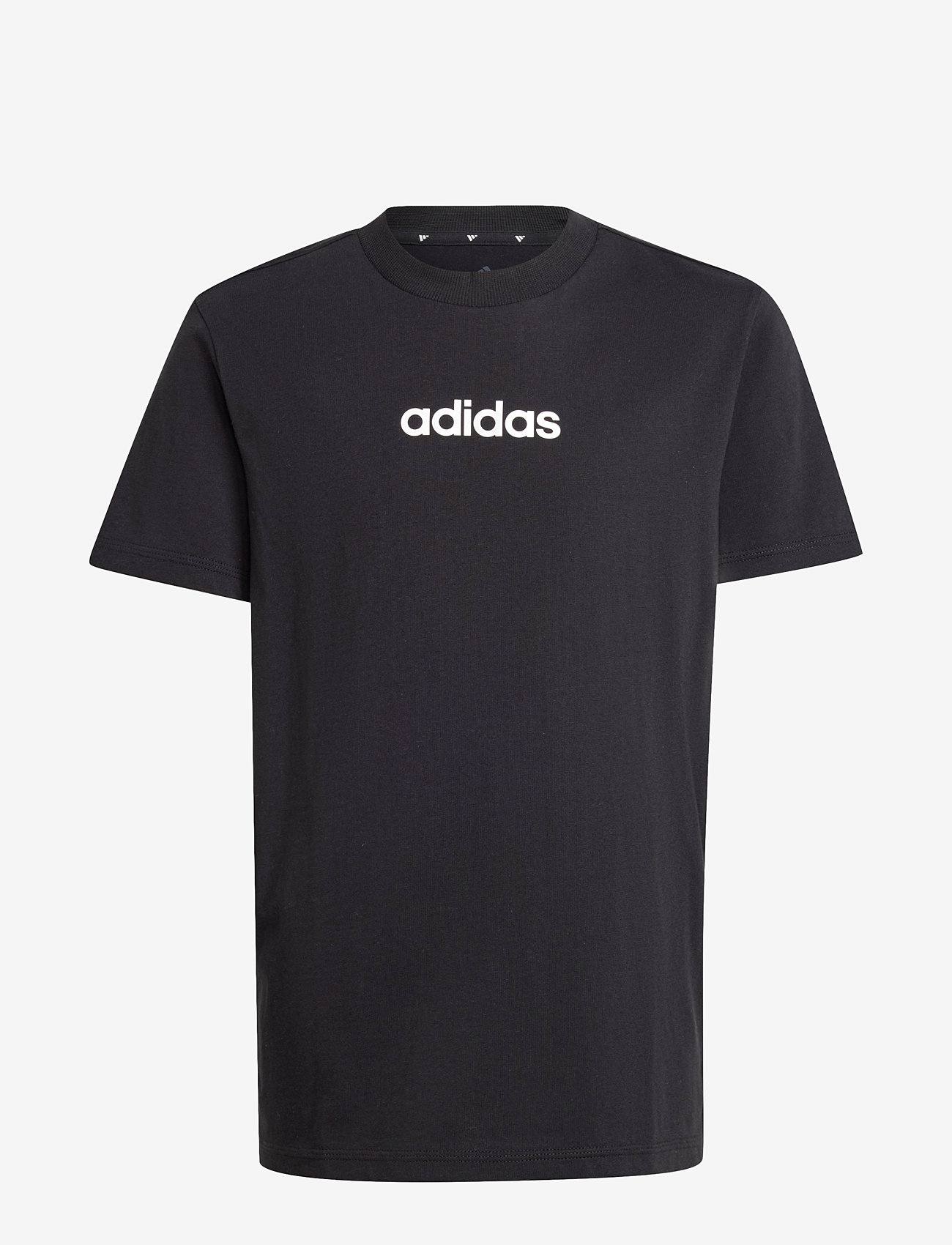 adidas Sportswear - J LIN TEE 160 - kortærmede t-shirts - black/white - 1
