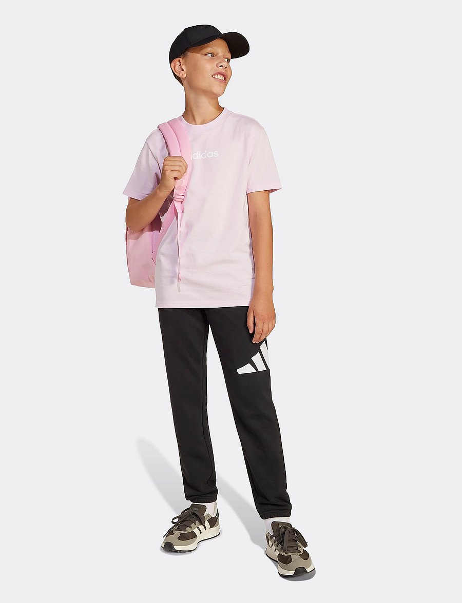 adidas Sportswear - J LIN TEE 160 - kurzärmelig - clpink/white - 3