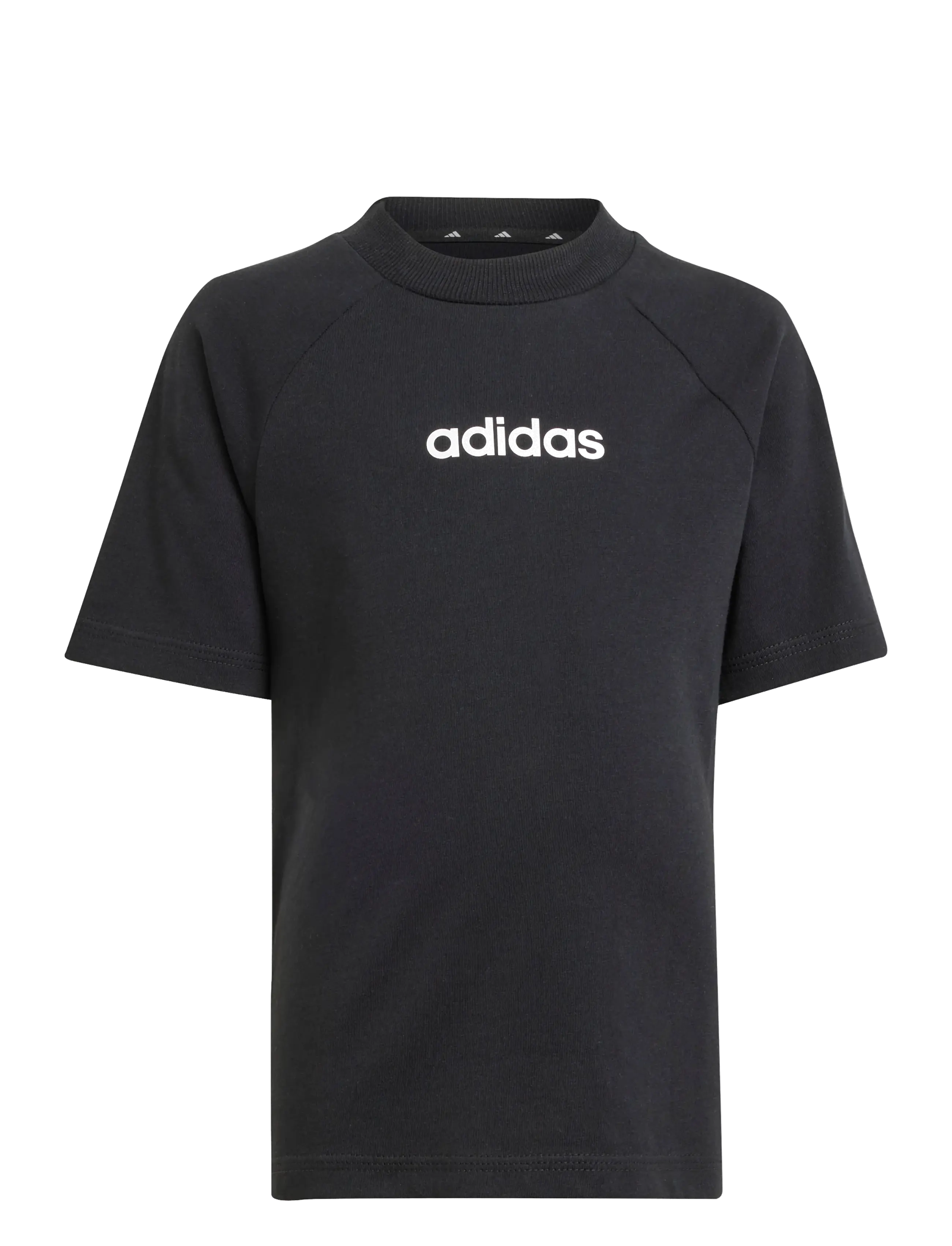 adidas Sportswear LK LIN TEE 160 - Osta vanuse järgi - BLACK/WHITE / black