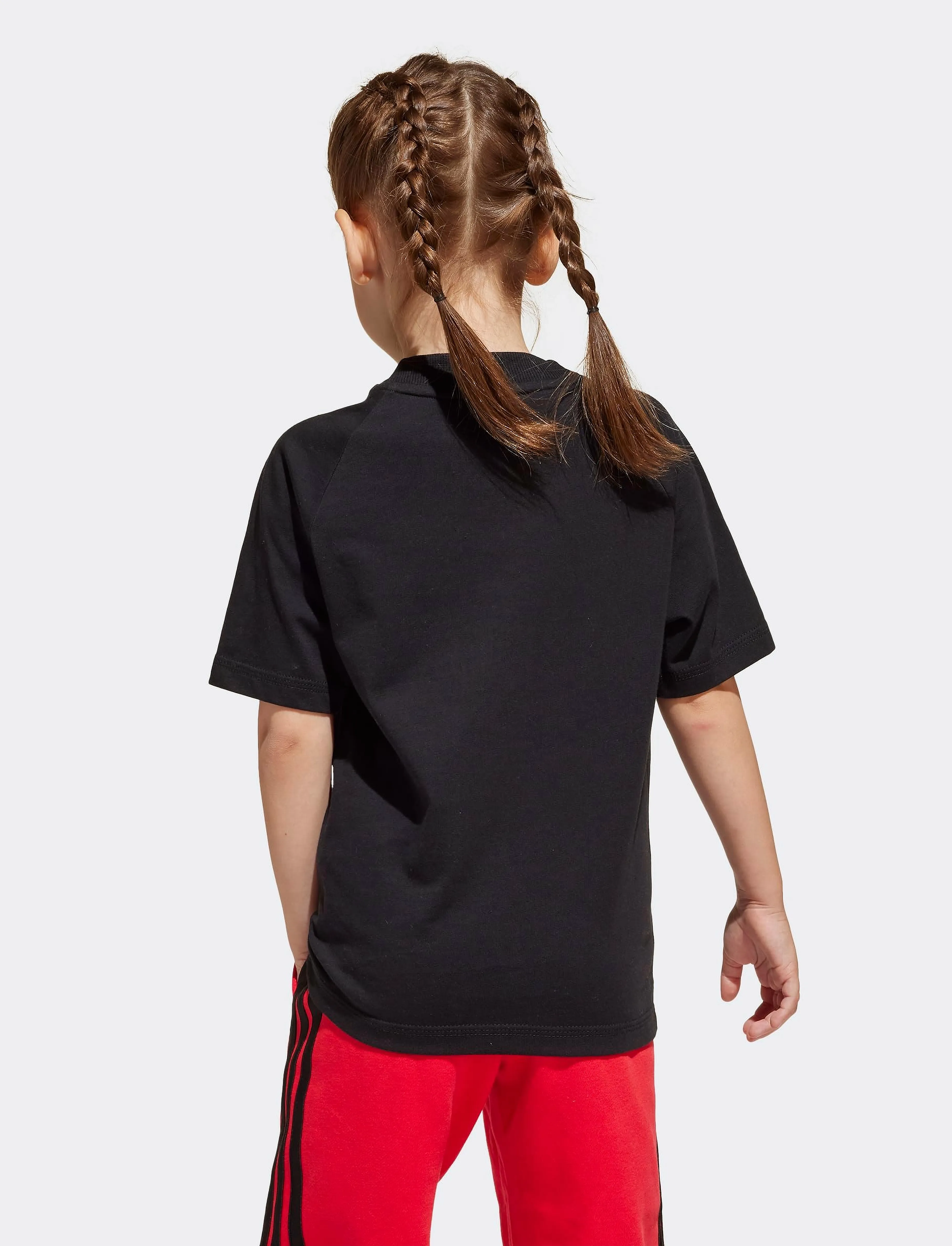 adidas Sportswear - LK LIN TEE 160 - kurzärmelig - black/white - 2