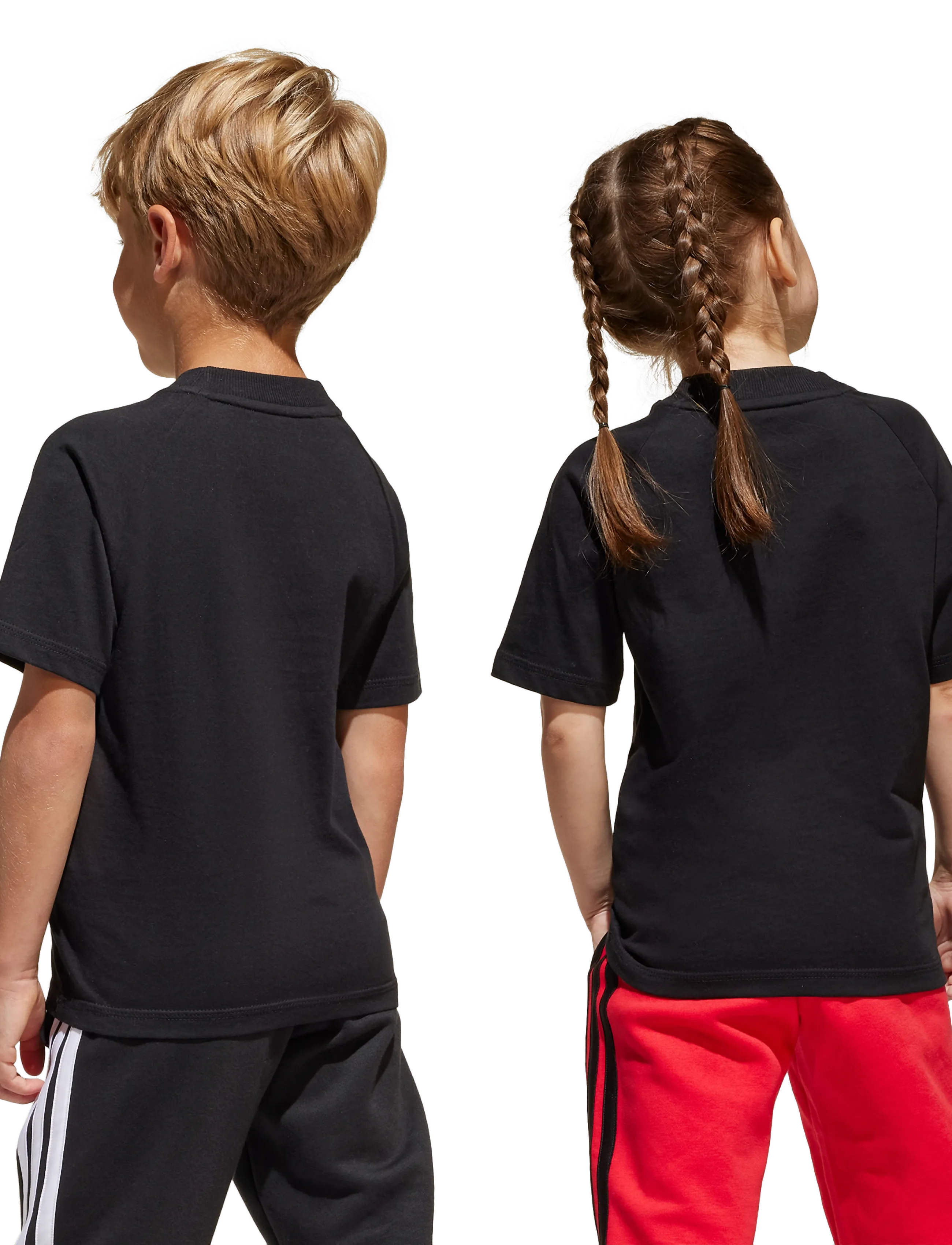 adidas Sportswear - LK LIN TEE 160 - kortärmade t-shirts - black/white - 3