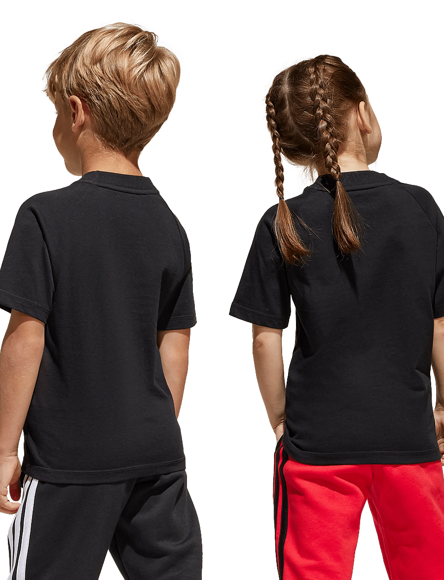 adidas Sportswear - LK LIN TEE 160 - kortärmade t-shirts - black/white - 3
