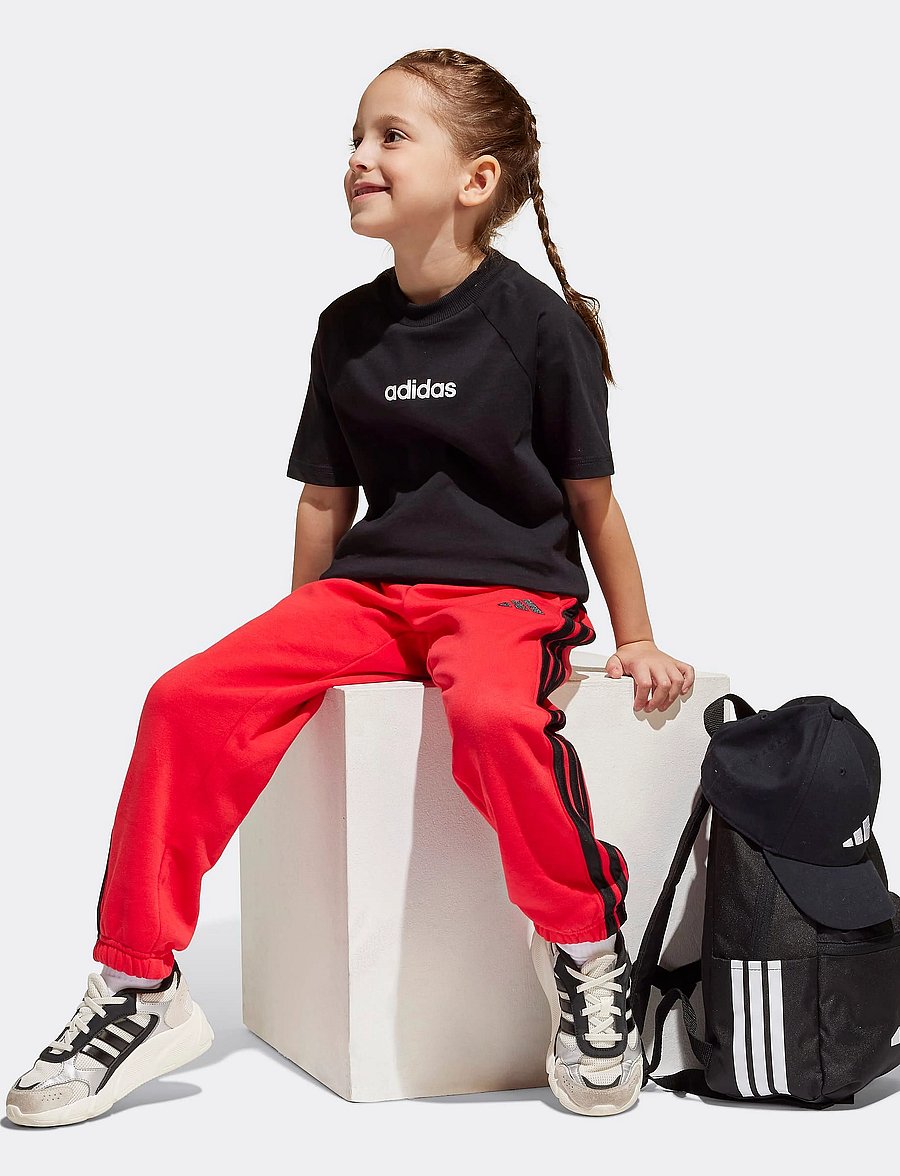 adidas Sportswear - LK LIN TEE 160 - kurzärmelig - black/white - 5