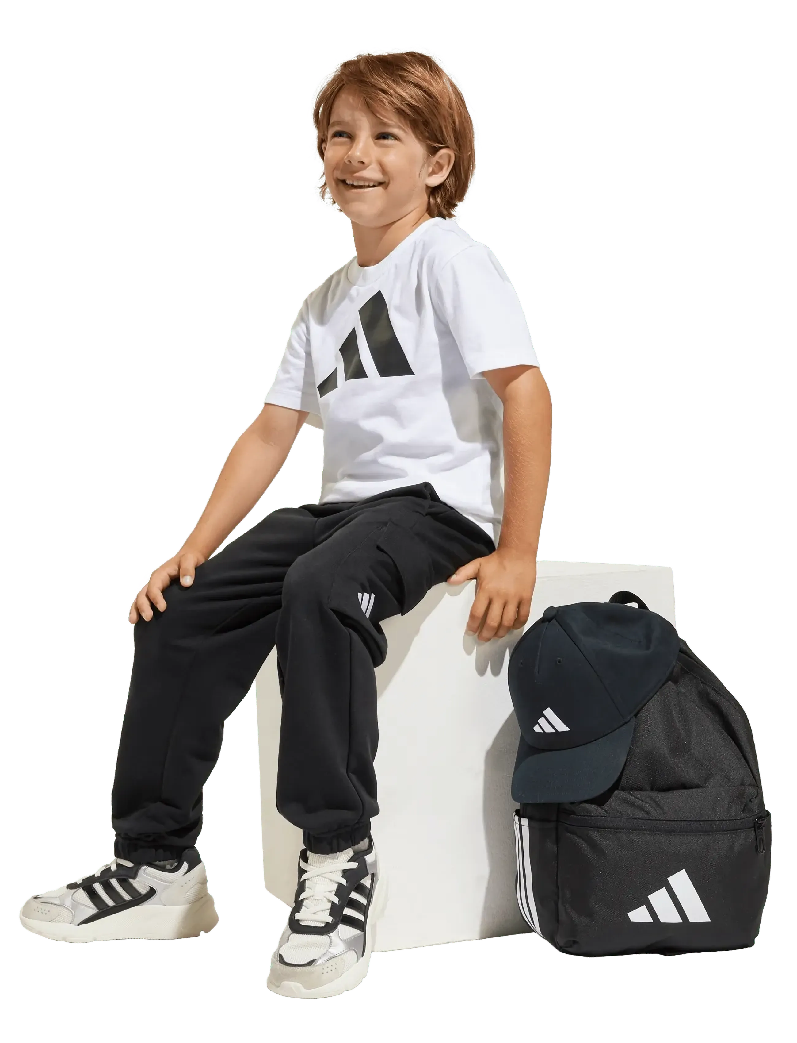 adidas Sportswear - LK SL FT C PT - trainingshosen - black/white - 0