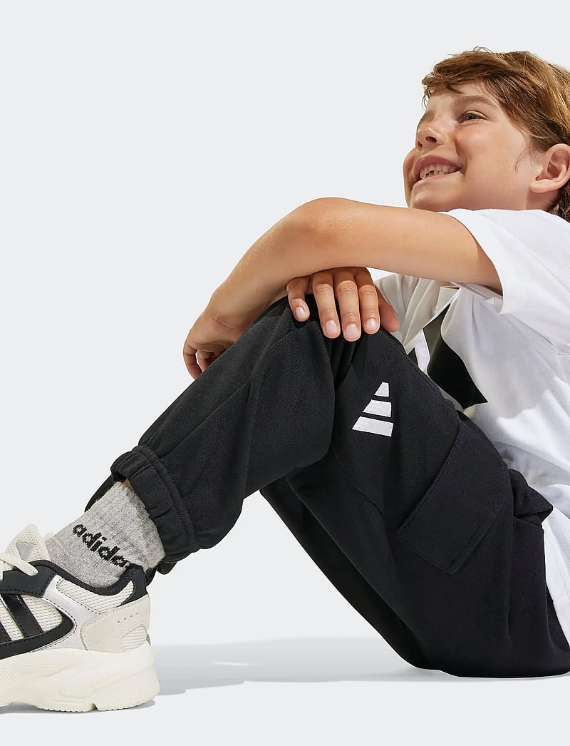 adidas Sportswear - LK SL FT C PT - trainingshosen - black/white - 4