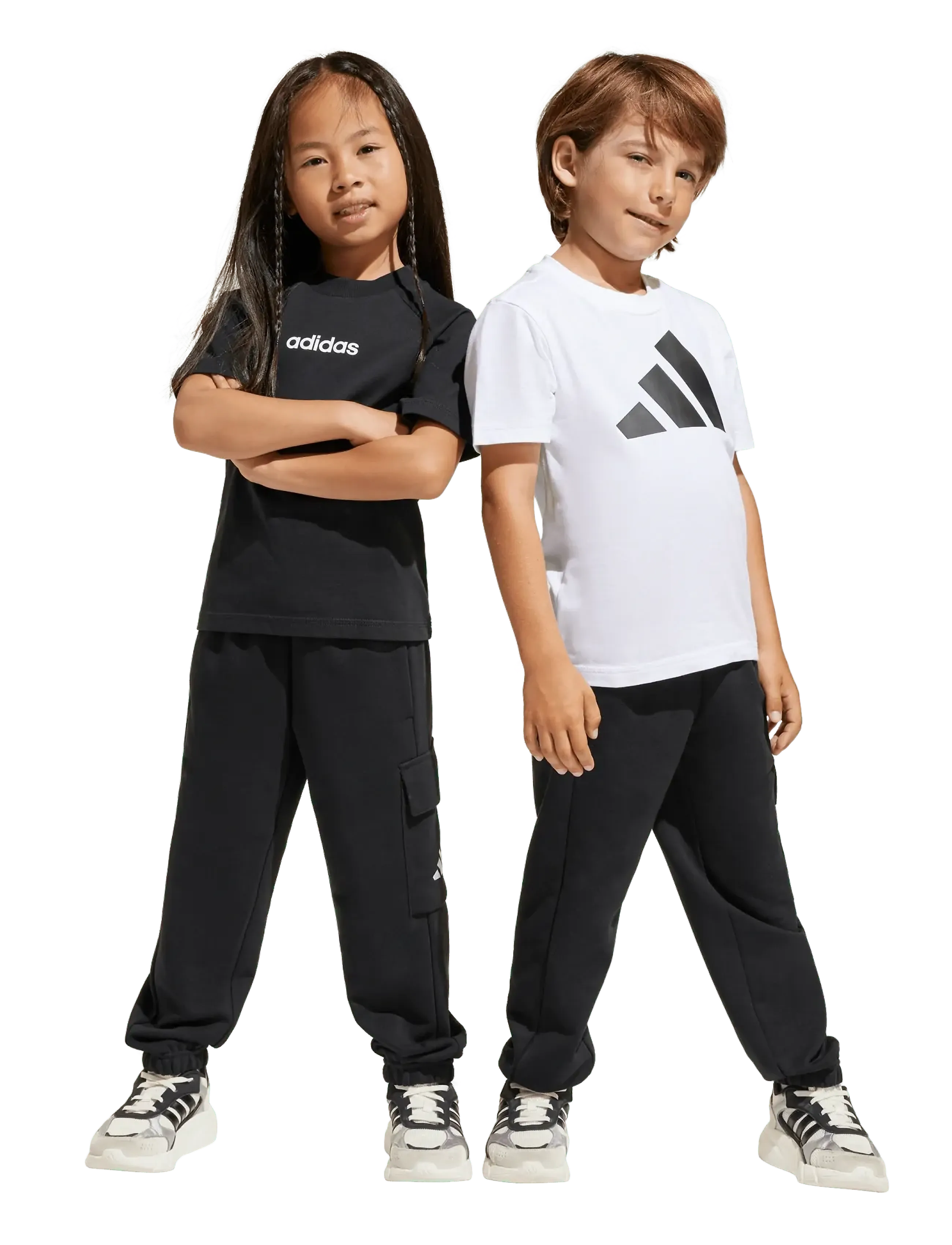 adidas Sportswear - LK SL FT C PT - black/white - 4
