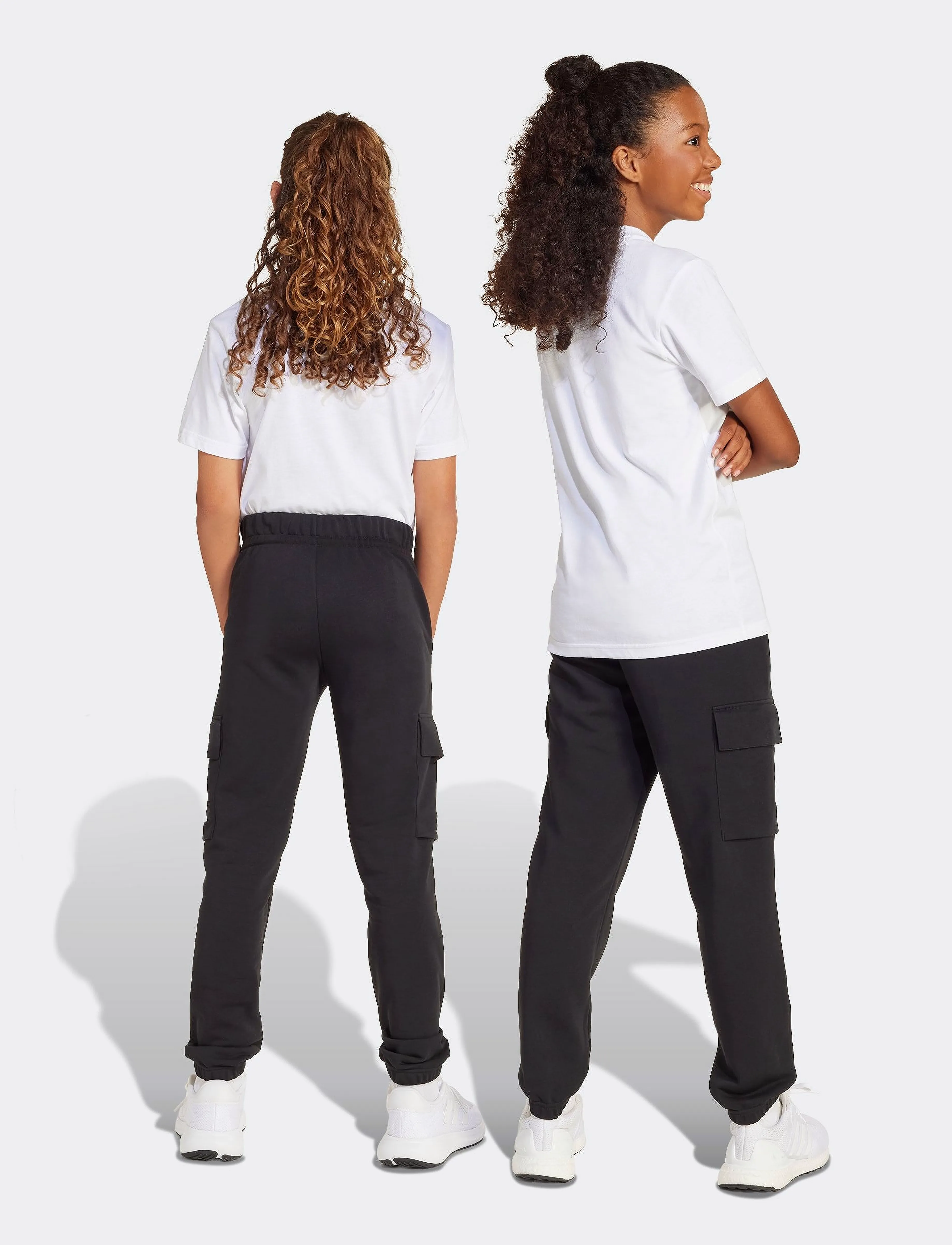 adidas Sportswear - J SL FT C PT - black/white - 5