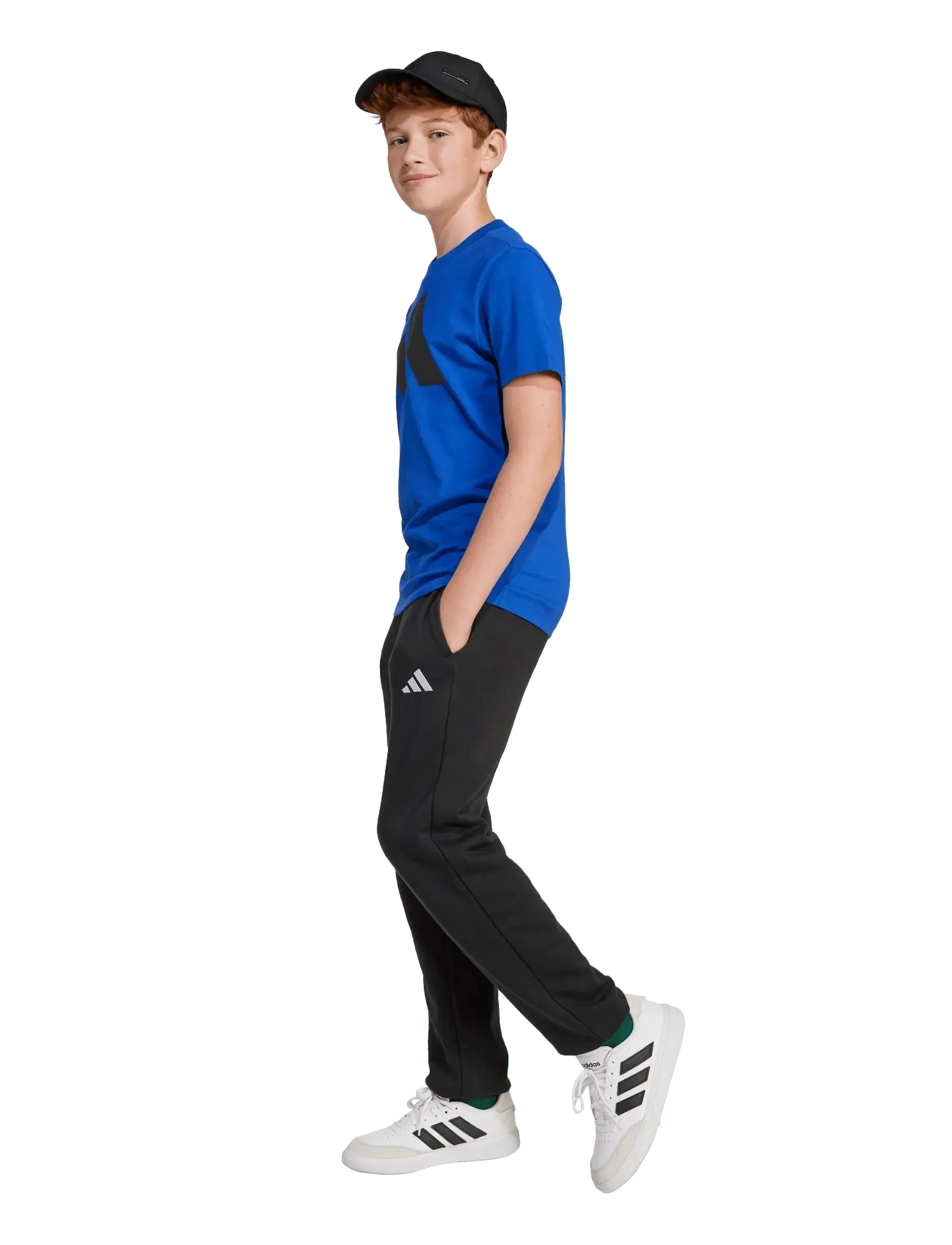 adidas Sportswear J Sl Fl Pt 225, 140, Black, Underdele > Joggingbukser, Børn