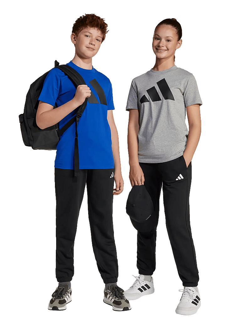 adidas Sportswear - J SL FL PT 225 - Æfingabuxur - black/white - 3