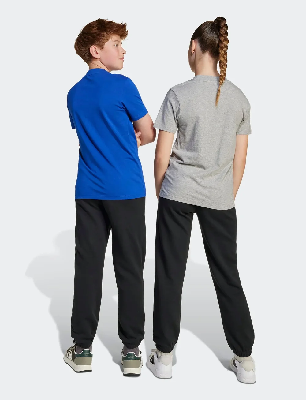 adidas Sportswear - J SL FL PT 225 - træningsbukser - black/white - 5