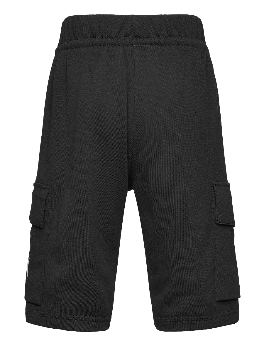 adidas Sportswear - J SL FT C SH - sweatshorts - black/white - 1