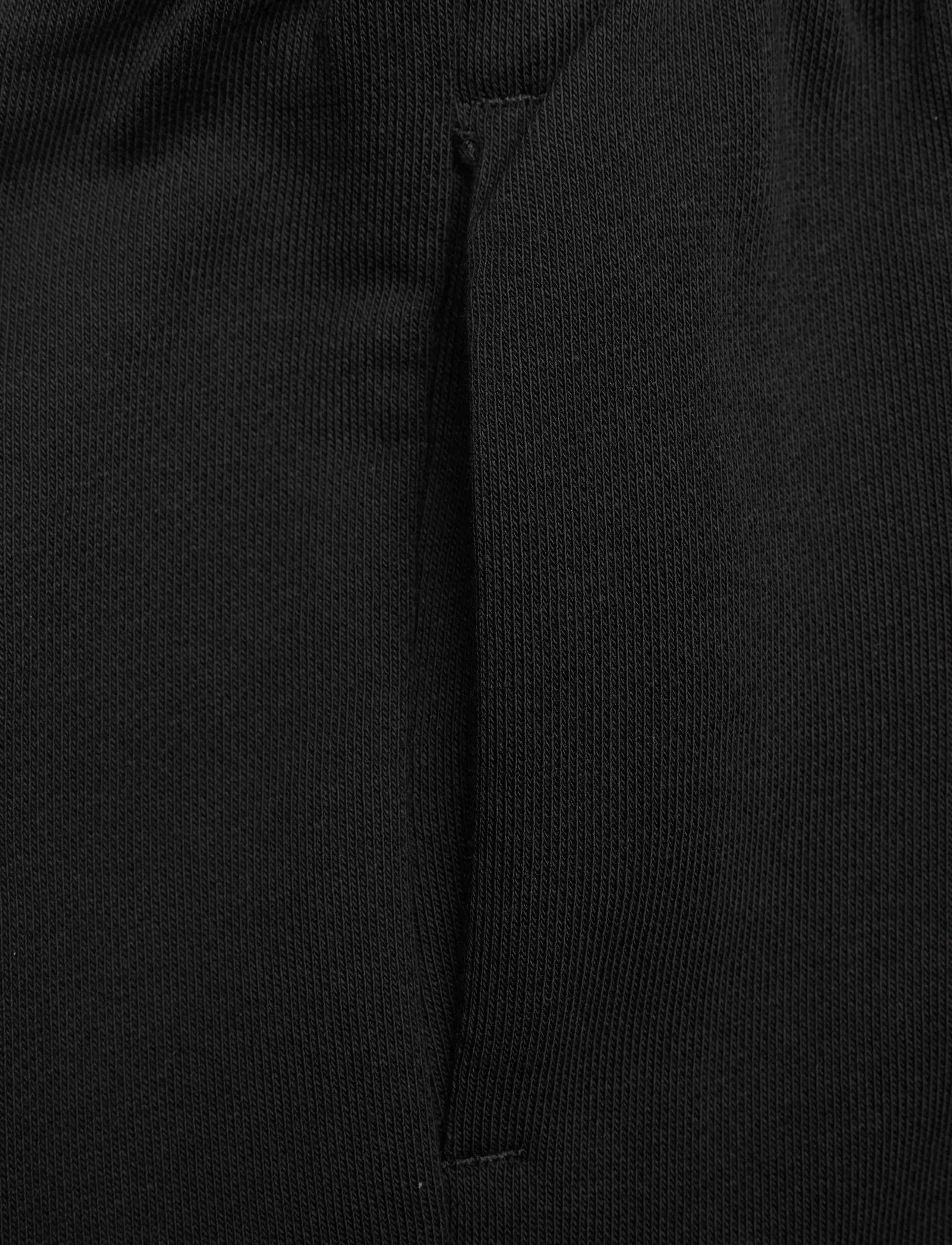 adidas Sportswear - J SL FT C SH - sweatshorts - black/white - 2