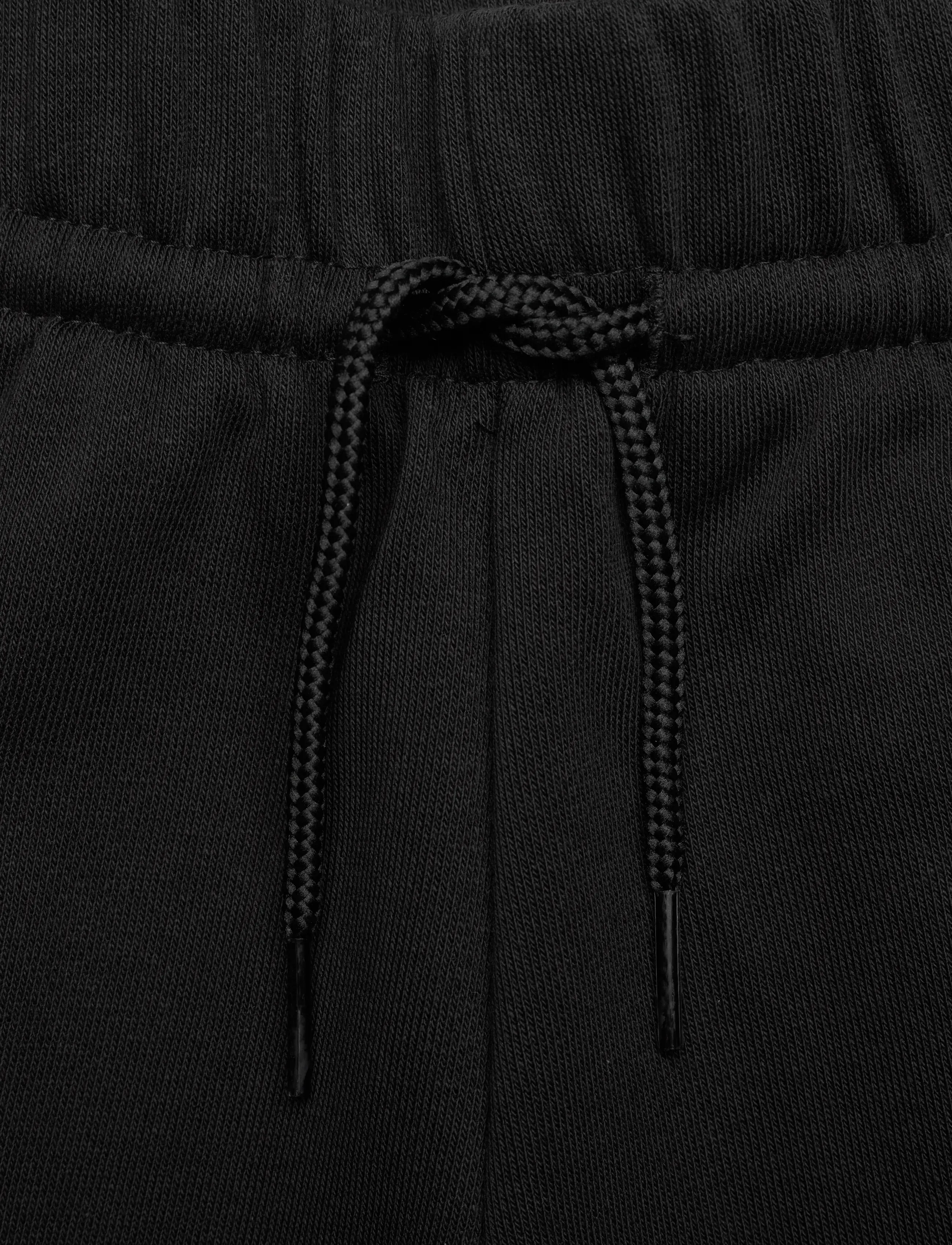 adidas Sportswear - J SL FT C SH - sweatshorts - black/white - 3