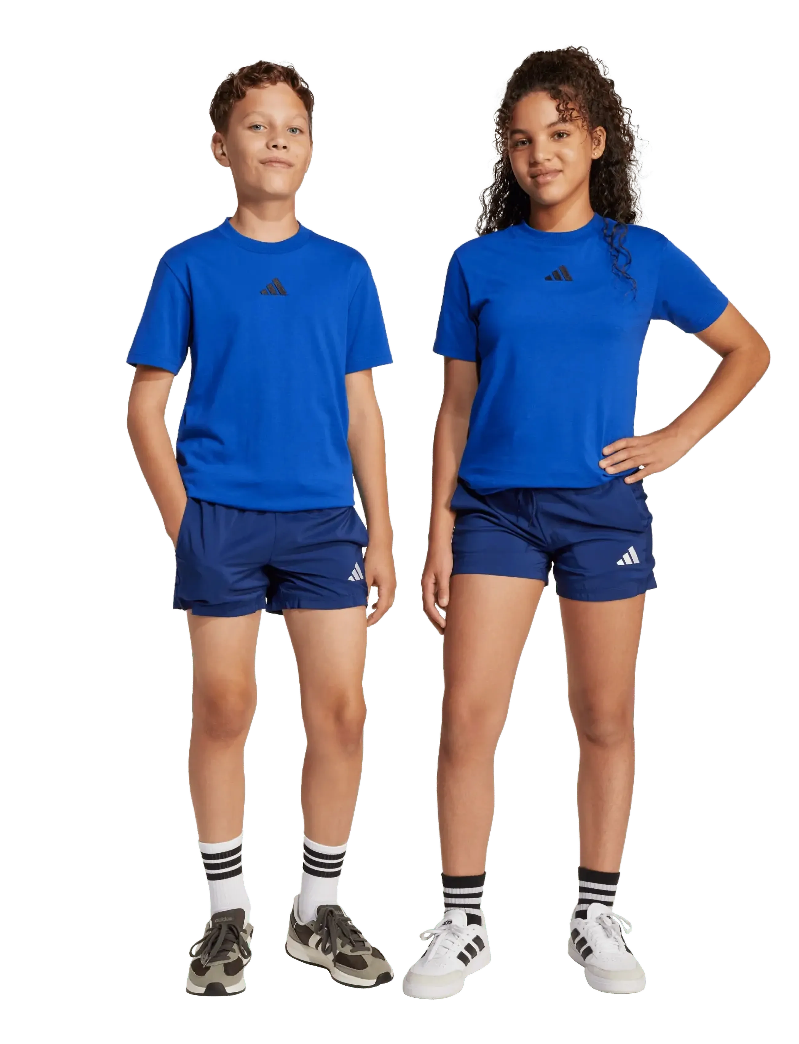 adidas Sportswear - J SL CHELSEA SH - lühikesed spordipüksid - dkblue/white - 2