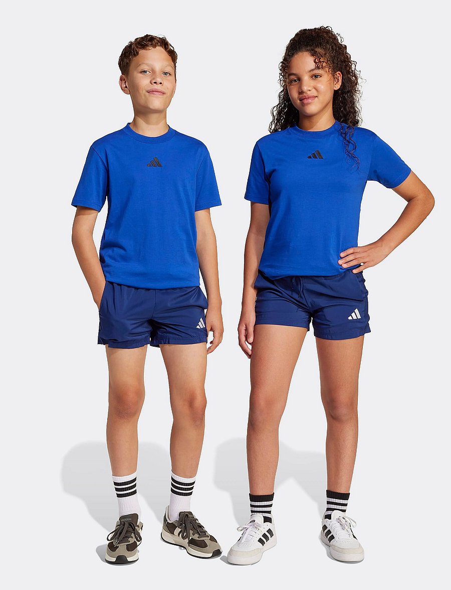 adidas Sportswear - J SL CHELSEA SH - sportsshorts - dkblue/white - 4