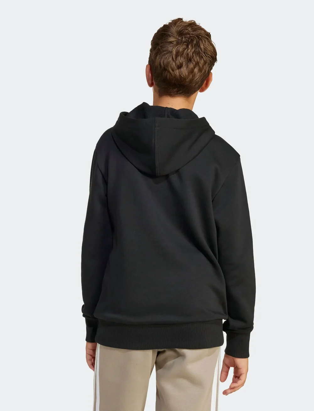 adidas Sportswear - J SL FL HD 225 - kapuzenpullover - black/white - 3