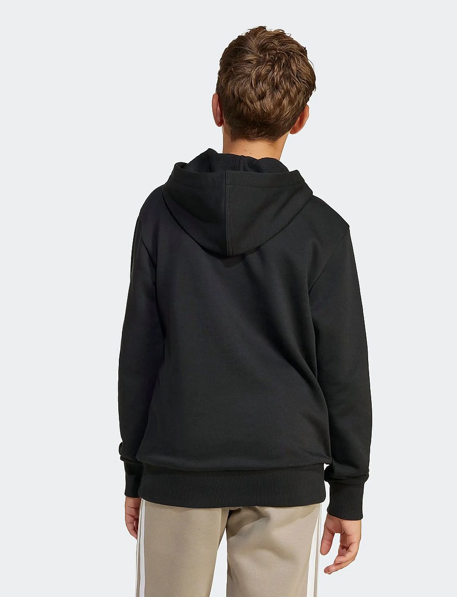 adidas Sportswear - J SL FL HD 225 - kapuzenpullover - black/white - 3